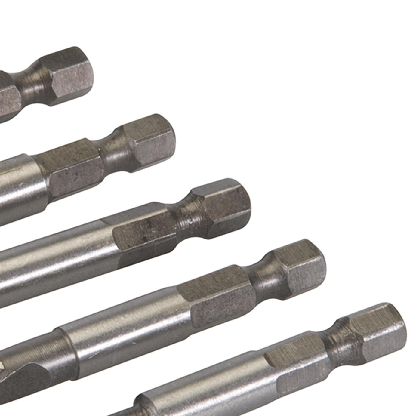 Damaged Screw Remover Set 50mm Chrome Molybdenum Steel 6.35mm Hex Shank