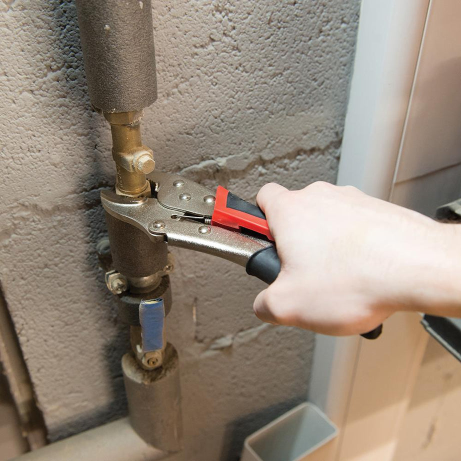 3Pce Self Locking Soft-Grip Plier Set - Hand Tool DIY Adjustable Jaw Opening