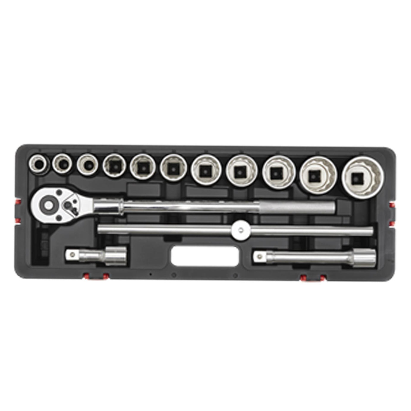 Sealey Socket Set 3/4"Sq Drive 12-point WallDrive 15pc Metric