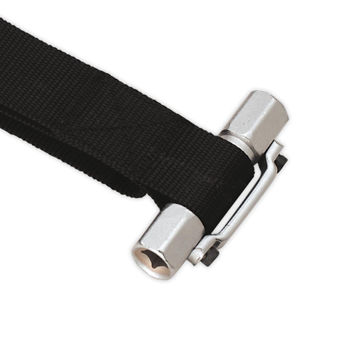 Sealey Oil Filter Strap Wrench 300mm Capacity 3/8" & 1/2"Sq Drive