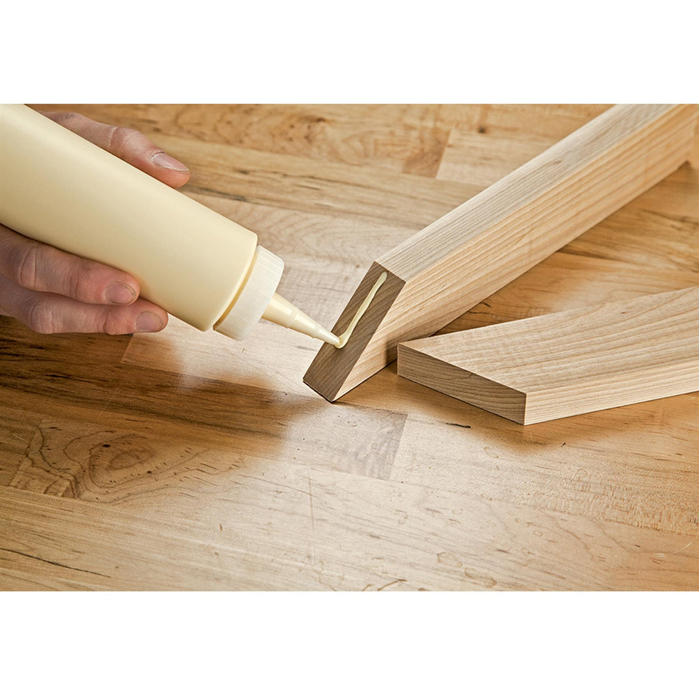 Glue Bottle with Standard Spout 8Oz Easy To Clean Plastic Glue Bottle And Spout