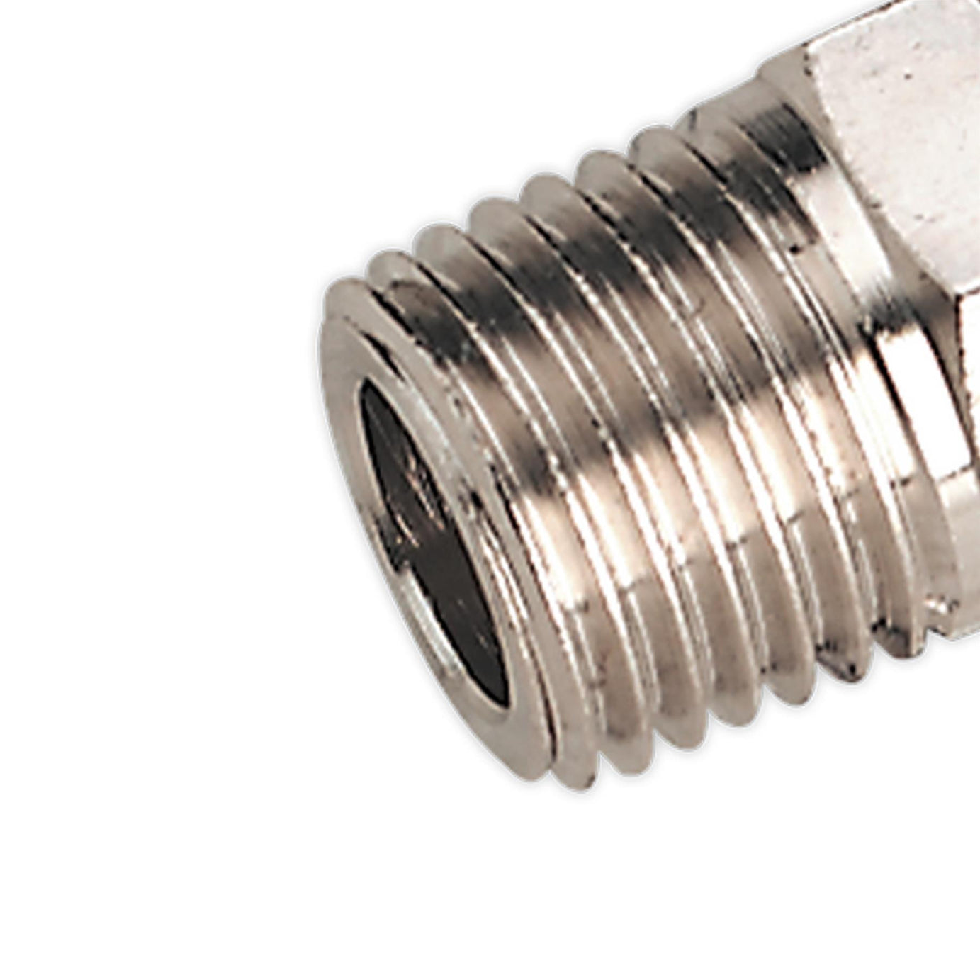 Sealey Double Male Union 1/4"BSPT to 1/4"BSPT