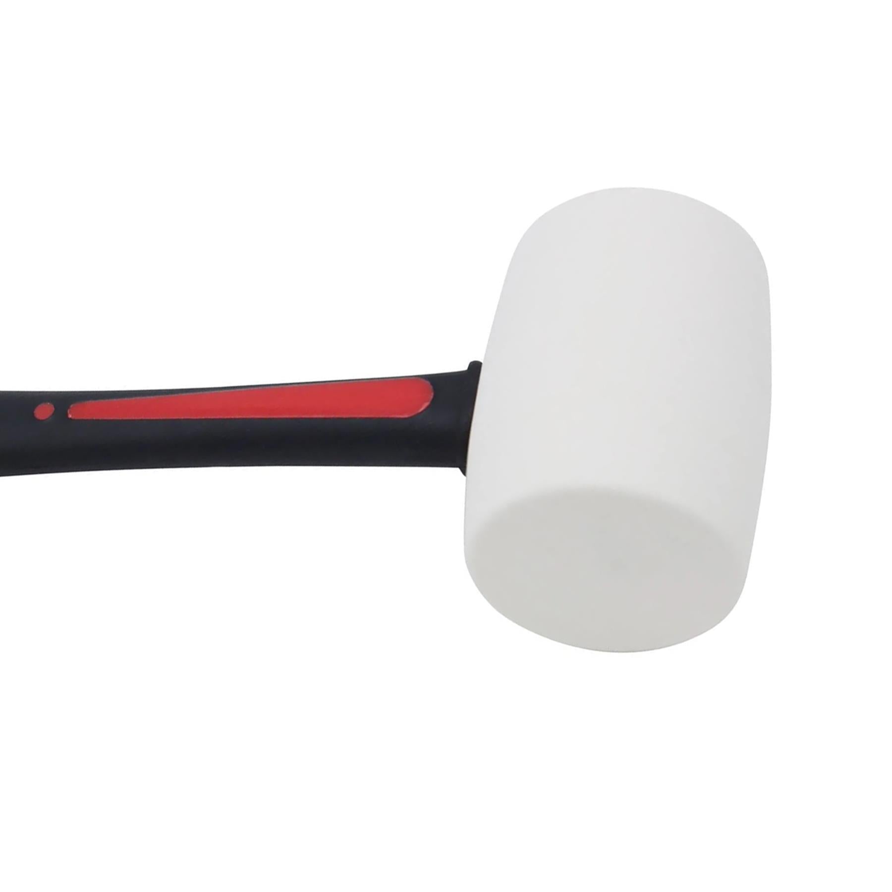 16oz White rubber mallet