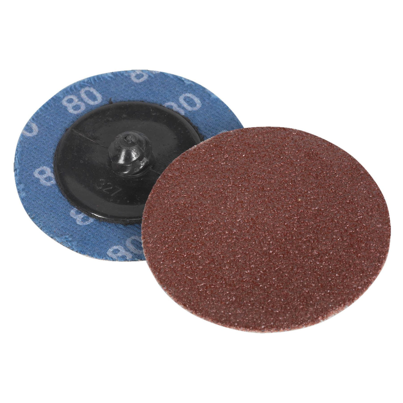 Sealey Quick-Change Sanding Disc �50mm 80Grit Pack of 10