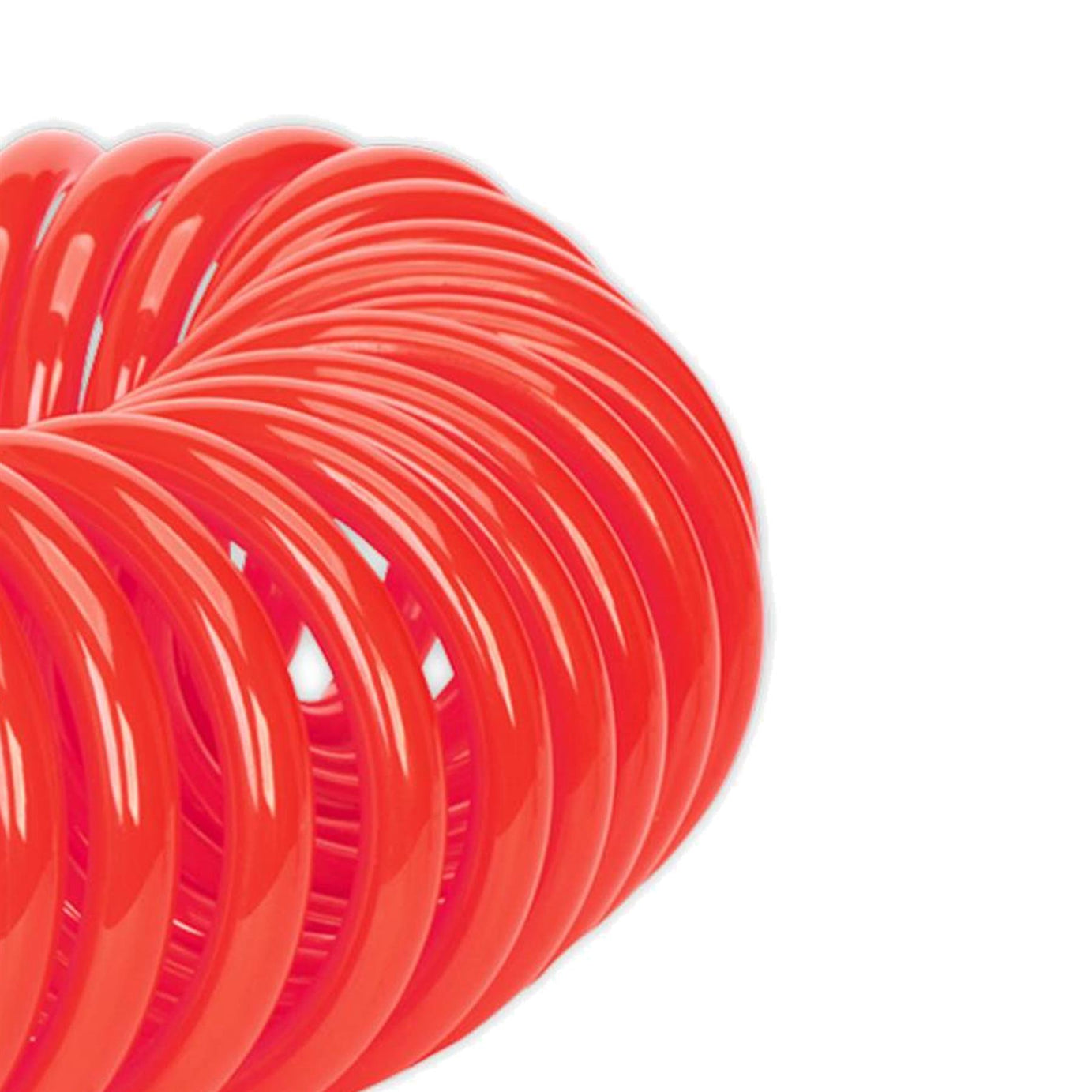 Sealey PU 10m x Ø8mm Coiled Air Hose Polyurethane Recoil with 1/4"BSP Unions