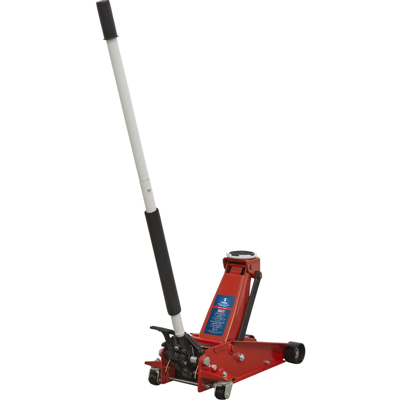 Sealey Trolley Jack 3tonne with Foot Pedal