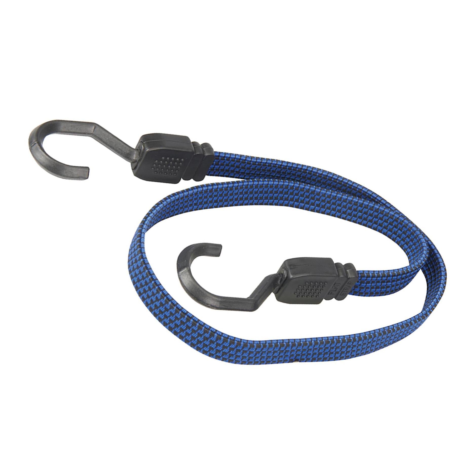 Flat Bungee Cord 889mm Secure Luguage Load In Car Vans Bicycle Racks New