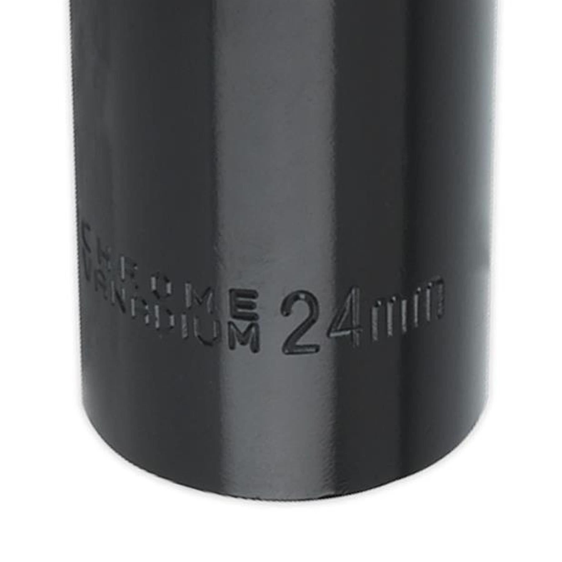 Sealey Impact Socket 24mm Deep 1/2"Sq Drive