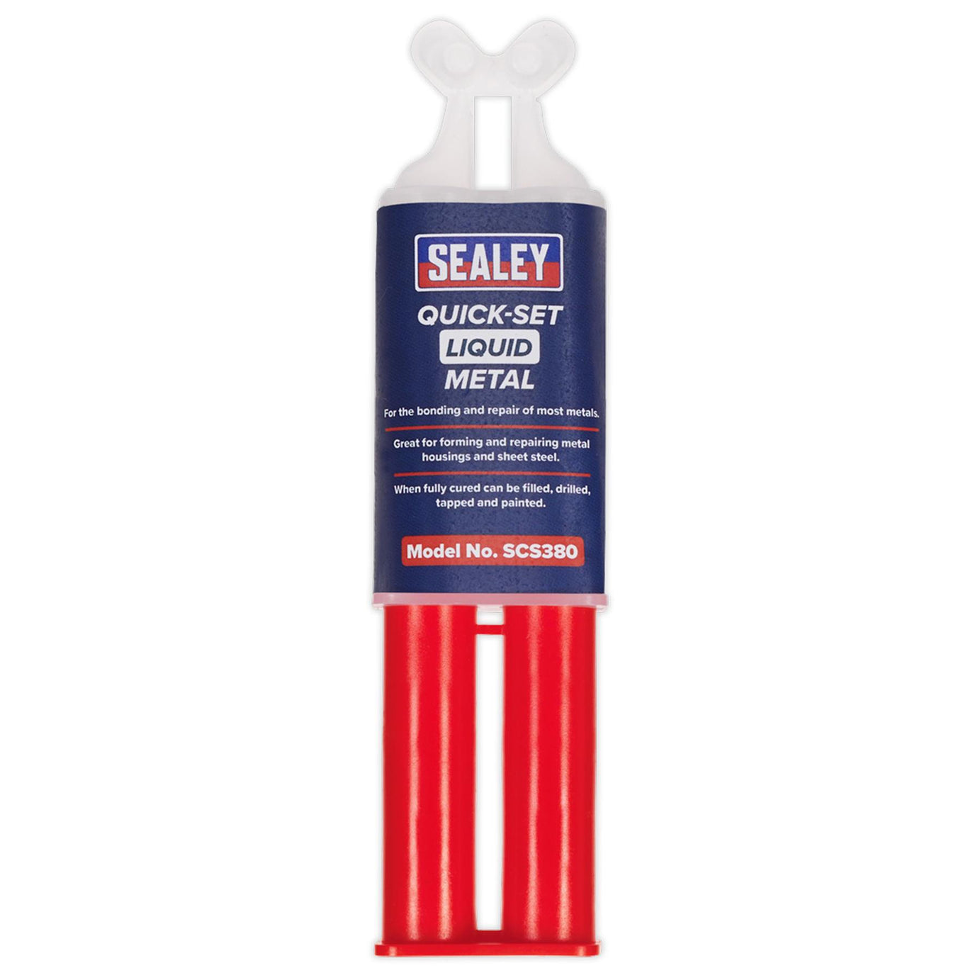 Sealey 25ml Quick-Set Liquid Metal - Epoxy Metal Repair Syringe