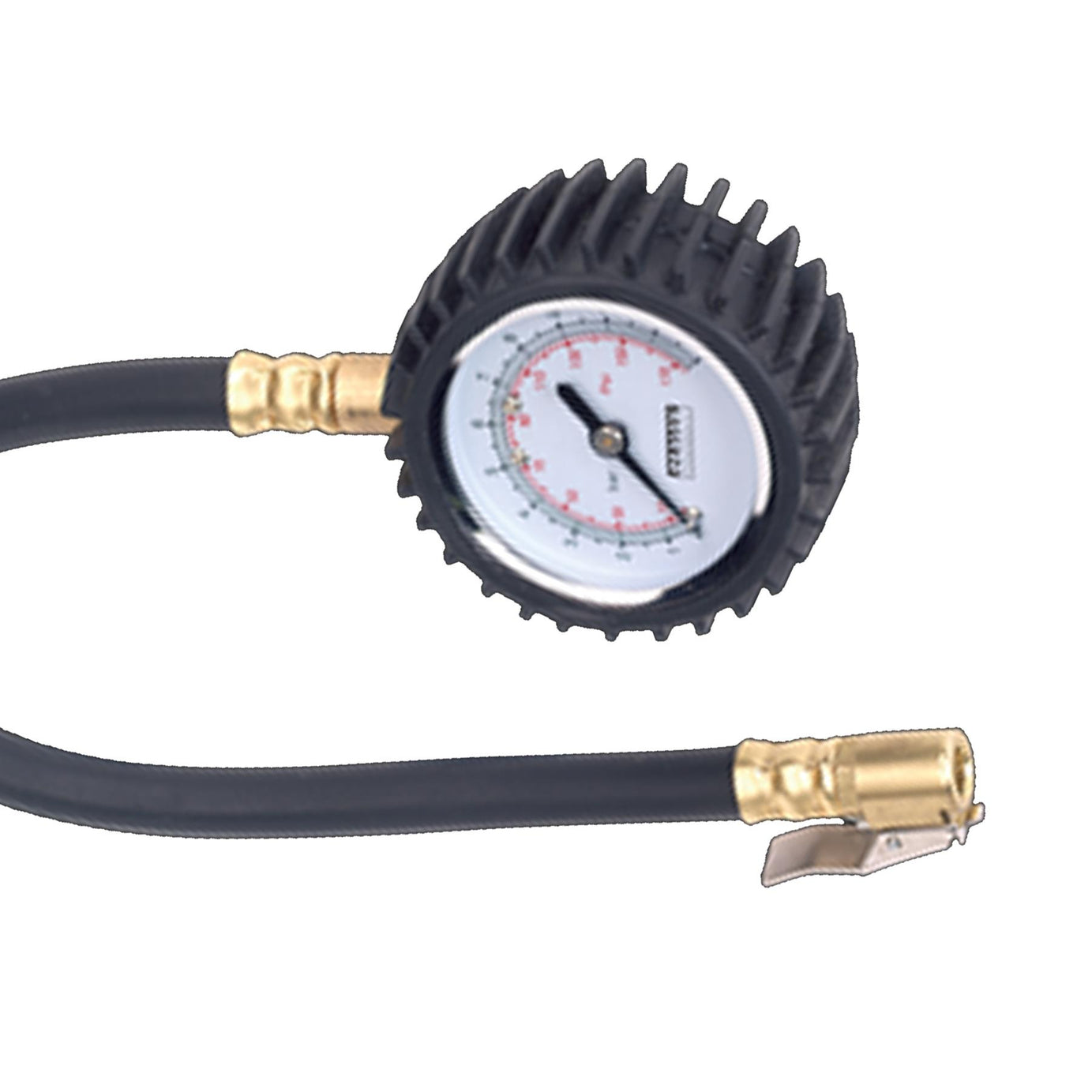 Sealey Tyre Pressure Gauge with Clip-On Chuck 0-7bar(0-100psi)
