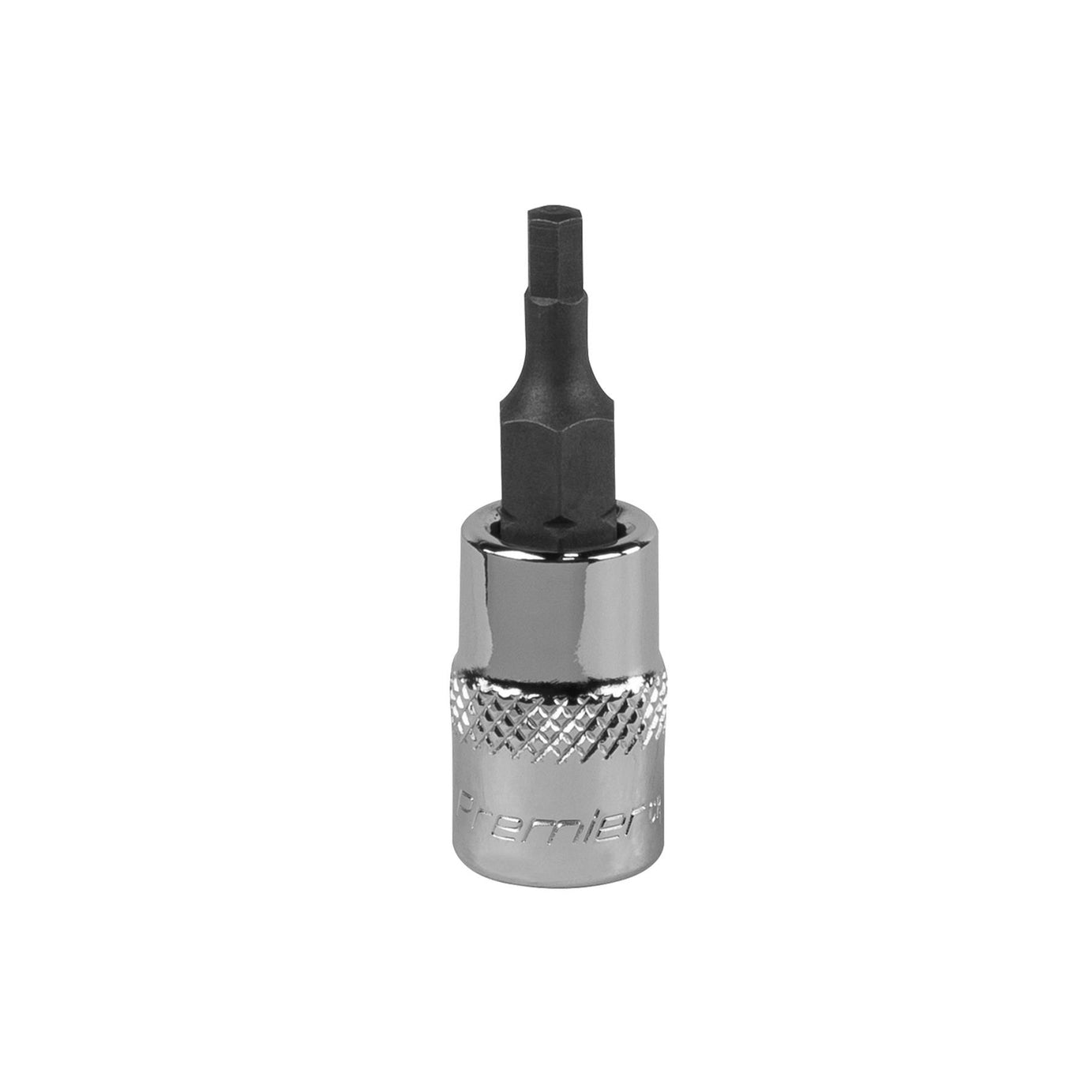 Sealey Hex Socket Bit 3mm 1/4"Sq Drive Chrome Vanadium Steel