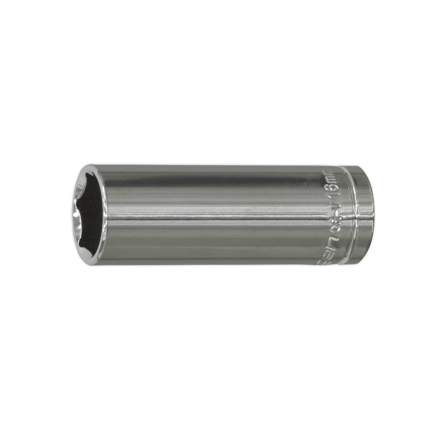 Sealey WallDrive® Socket 16mm Deep 3/8"Sq Drive