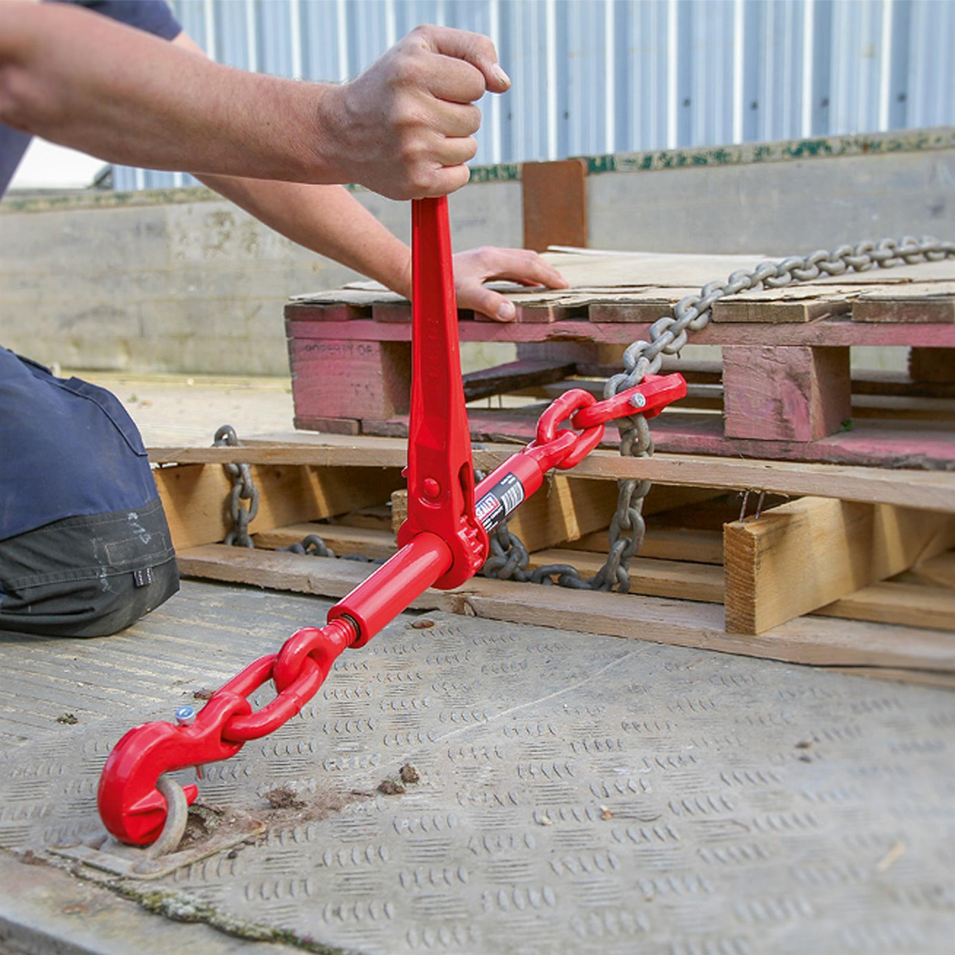 Sealey Ratchet Load Binder 9.5-12.7mm 4200kg Capacity