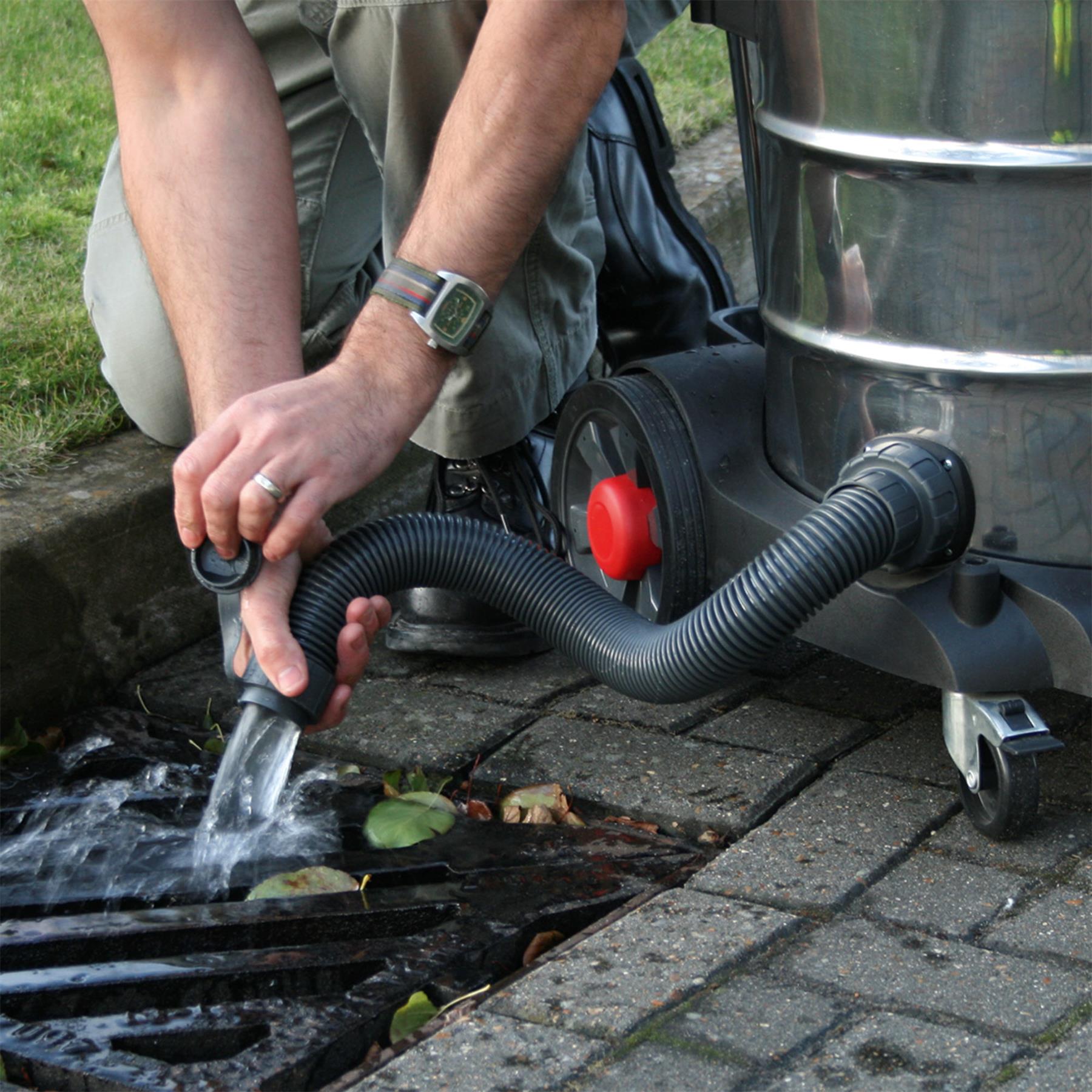 Sealey Vacuum Cleaner Wet & Dry 60L Stainless Drum 1600W/230V