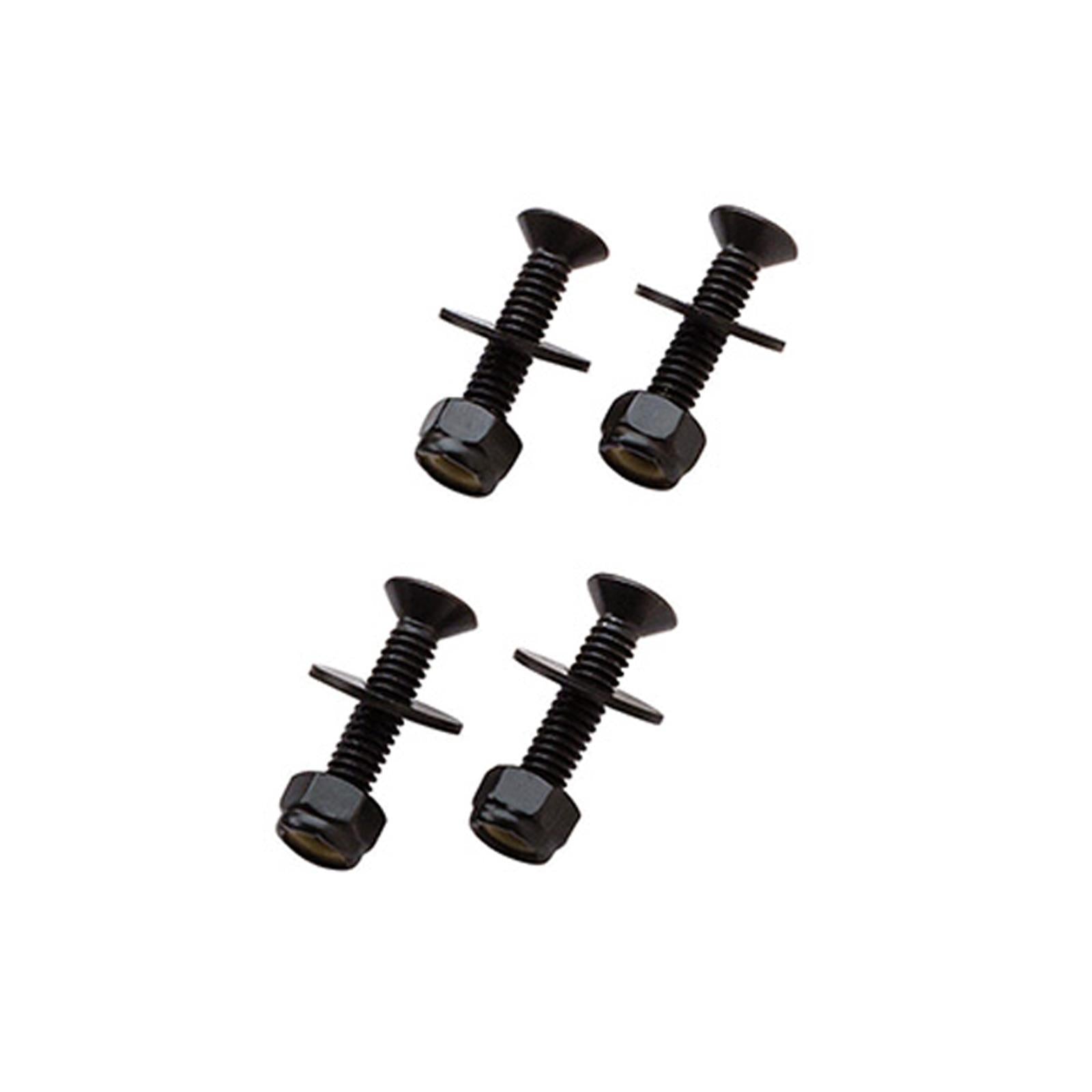 Quick-Release Workbench Caster Plates 4Pk 70x95mm(2-3/4 x 3-3/4) Cabinet Mounted