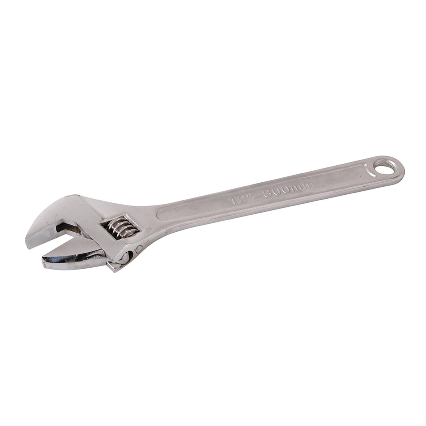 Adjustable Wrench 300mm Length - Jaw 32mm Drop-Forged Chrome Plated New