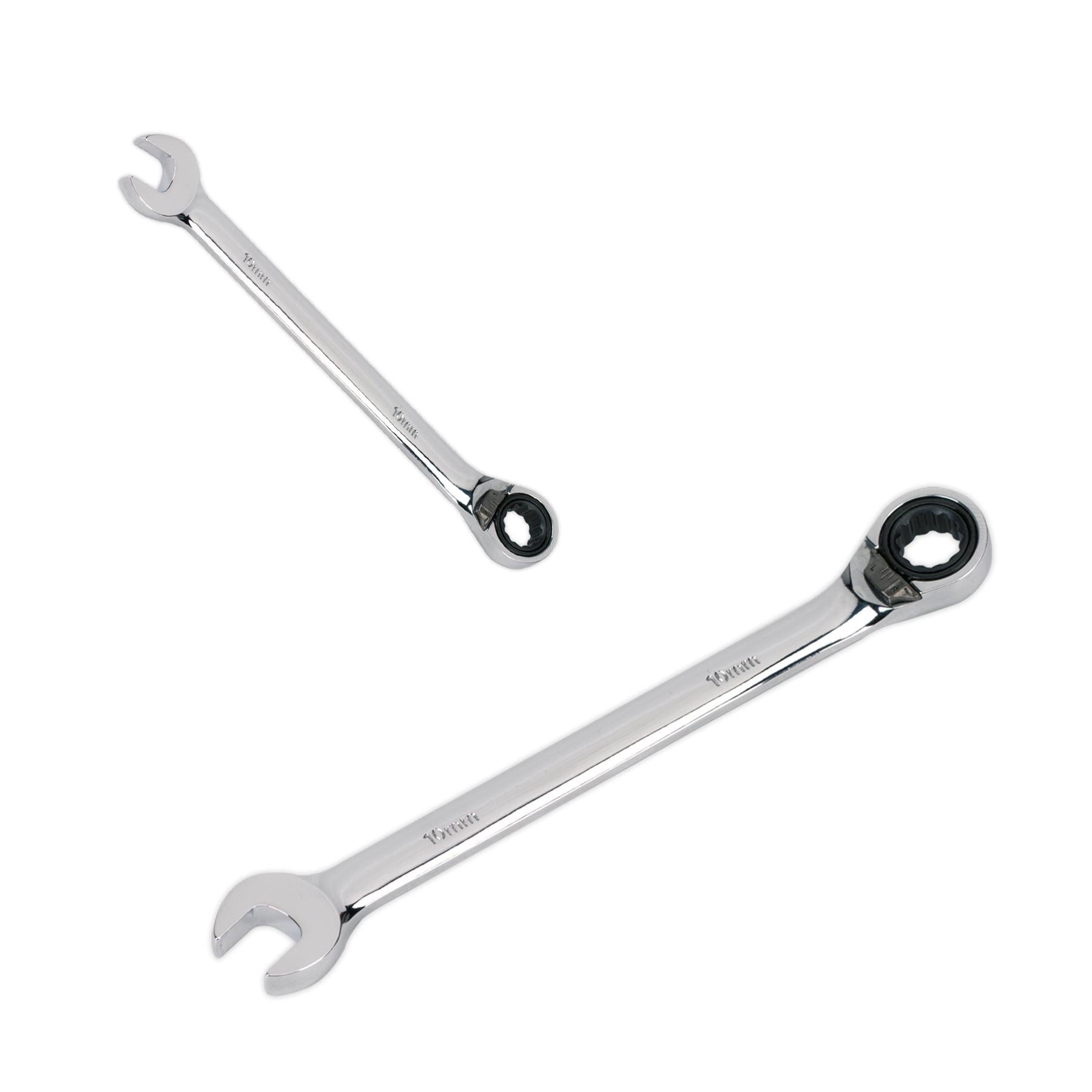 Sealey Reversible Ratchet Combination Spanner 10mm