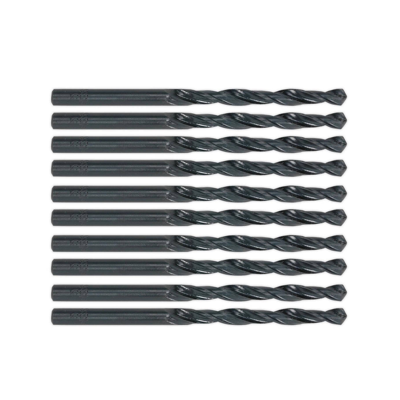 Sealey HSS Roll Forged Drill Bit Ø3/16" Pack of 10