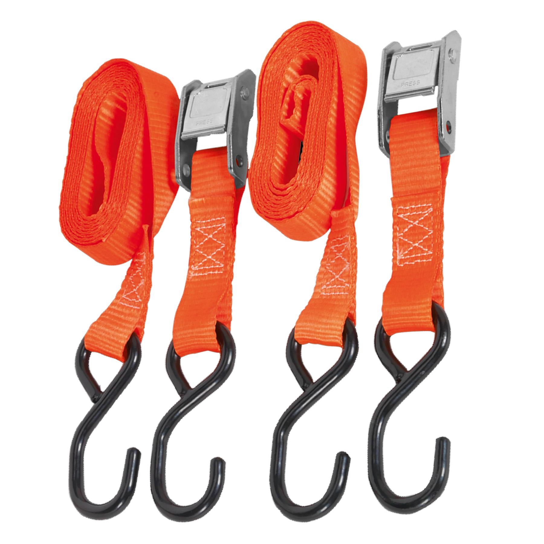 Sealey Cam Buckle Tie Down 25mm x 2.5m Poly Web 500kg Load Test