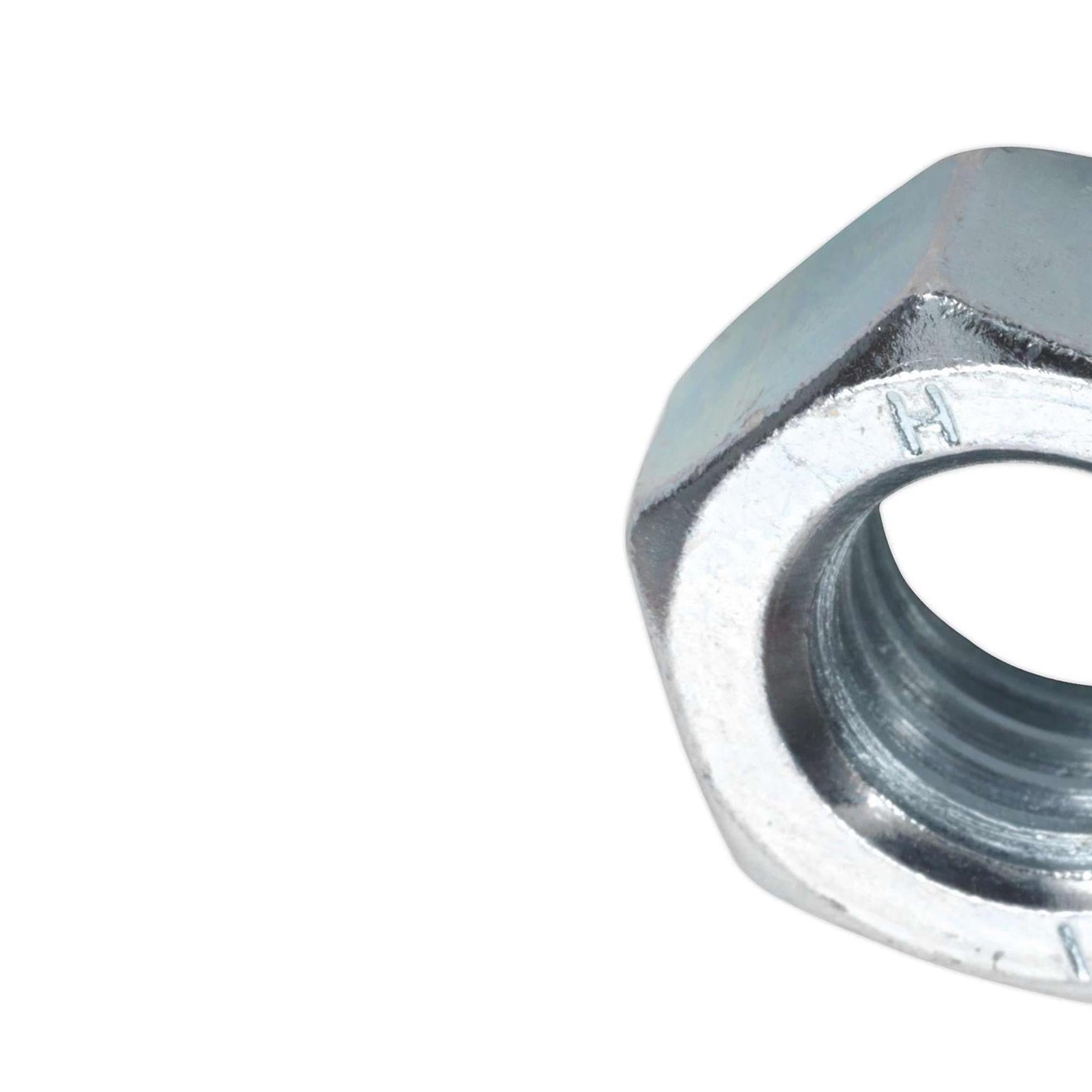 Sealey Steel Nut DIN 934 - M14 Zinc Pack of 25