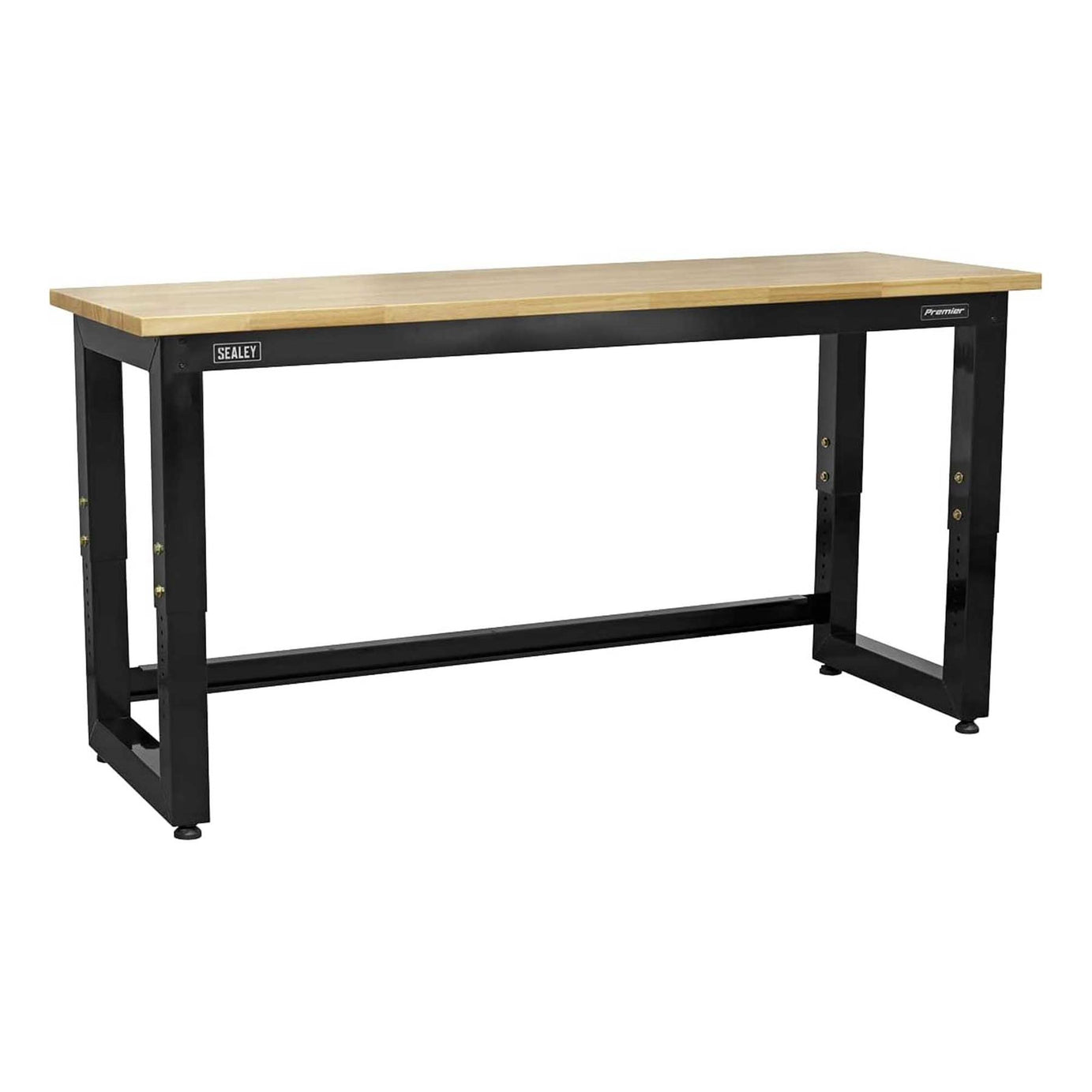 Sealey Steel Adjustable Workbench with Wooden Worktop 1830mm - Heavy-Duty