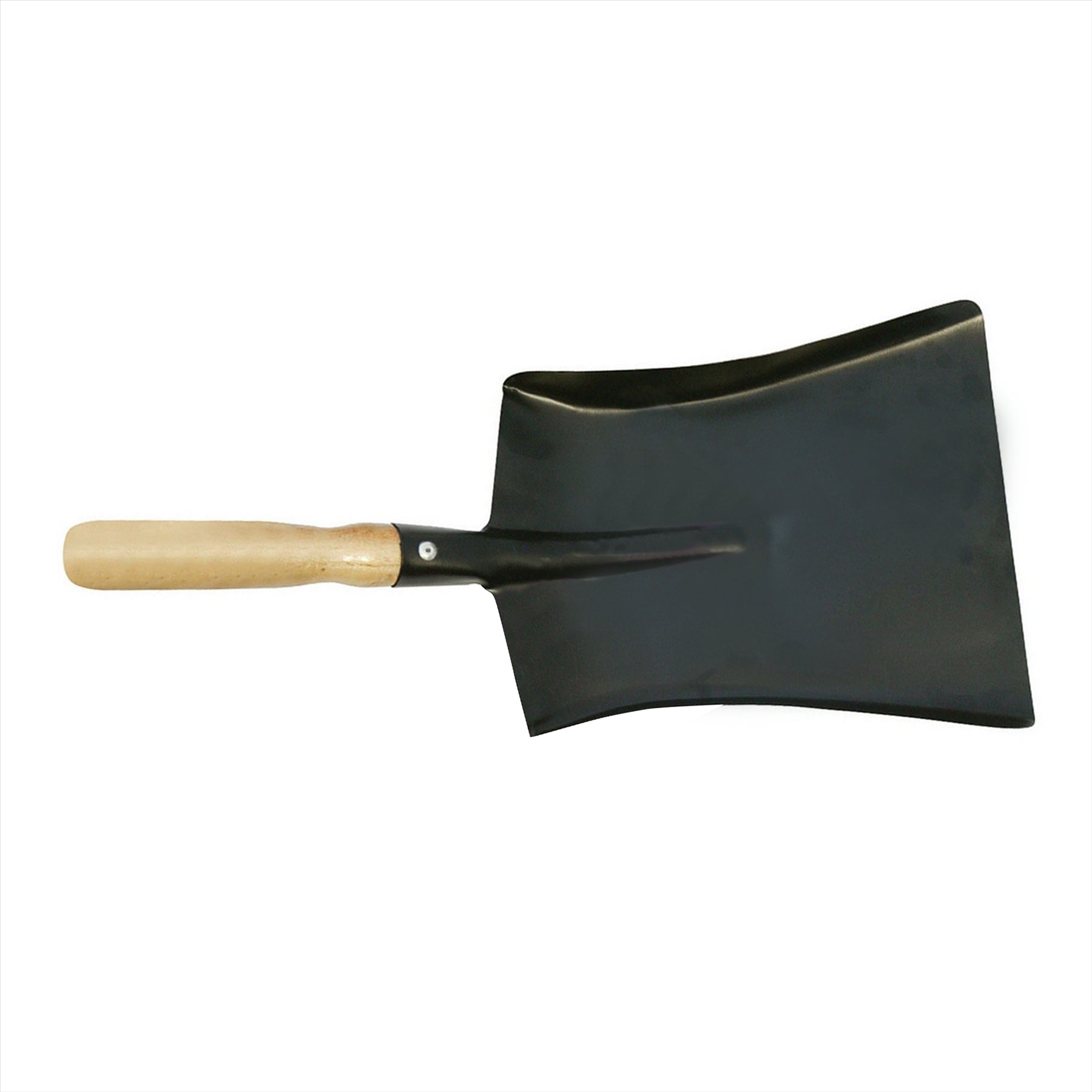 Dust Pan 230mm Strong Steel Cleaning Industrial Safety Pressed Steel Head