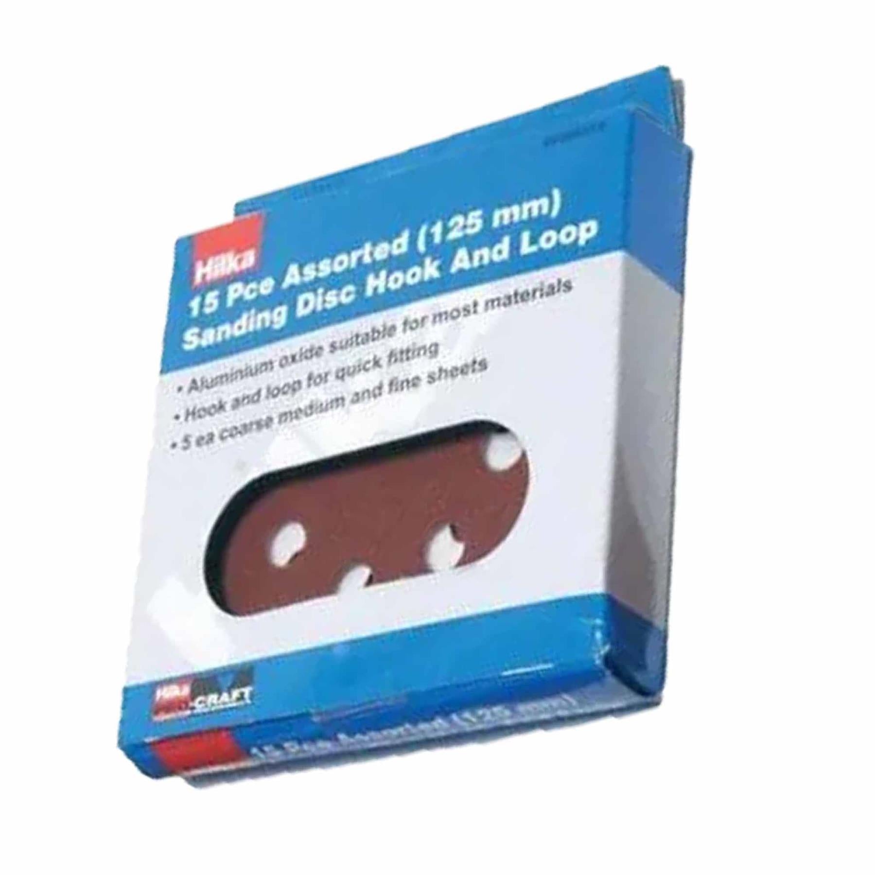 Assorted 125mm Sanding Discs