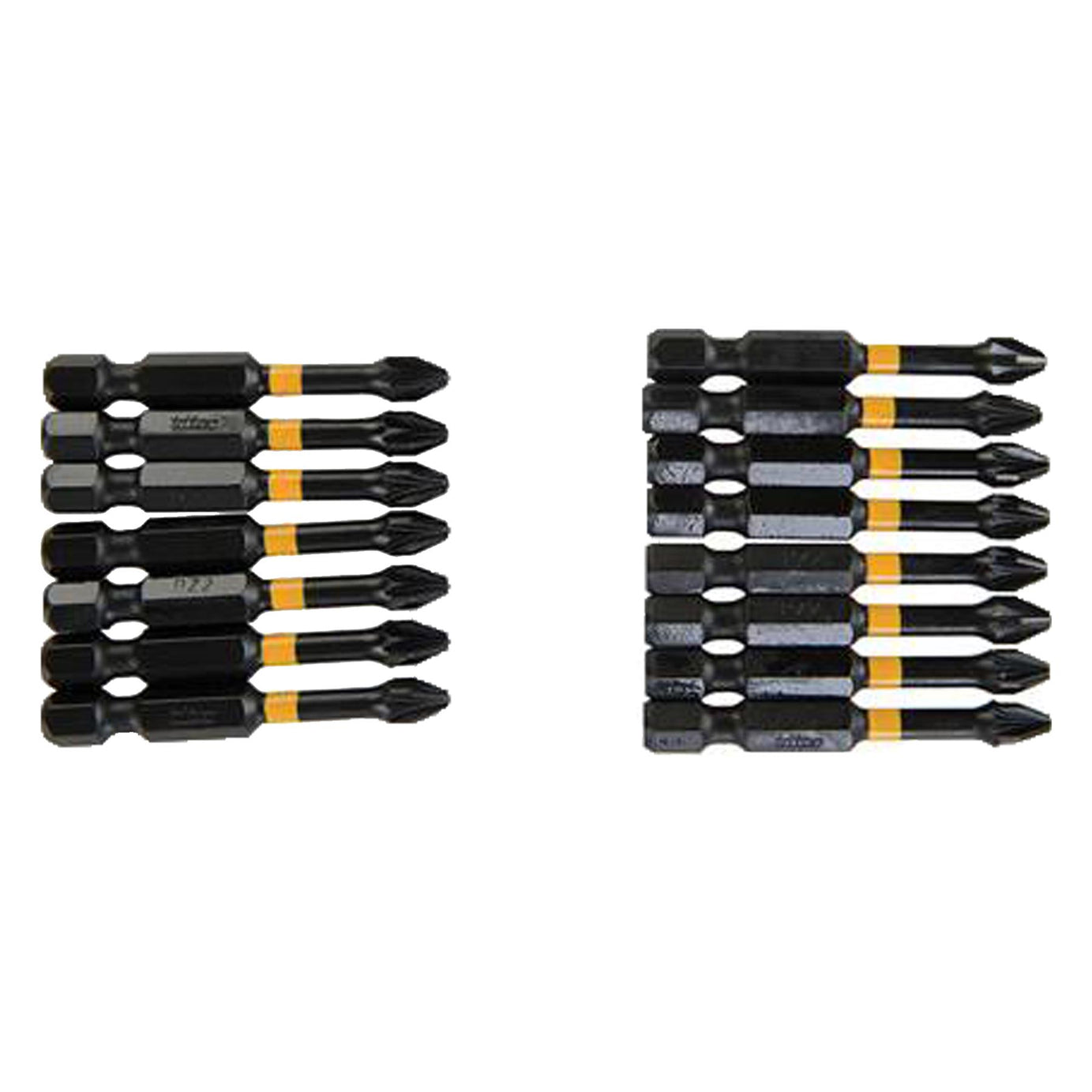 Pozi Screwdriver Impact Bit PZ2 High Torque Premium S2 Steel Drills 50mm 15pcs