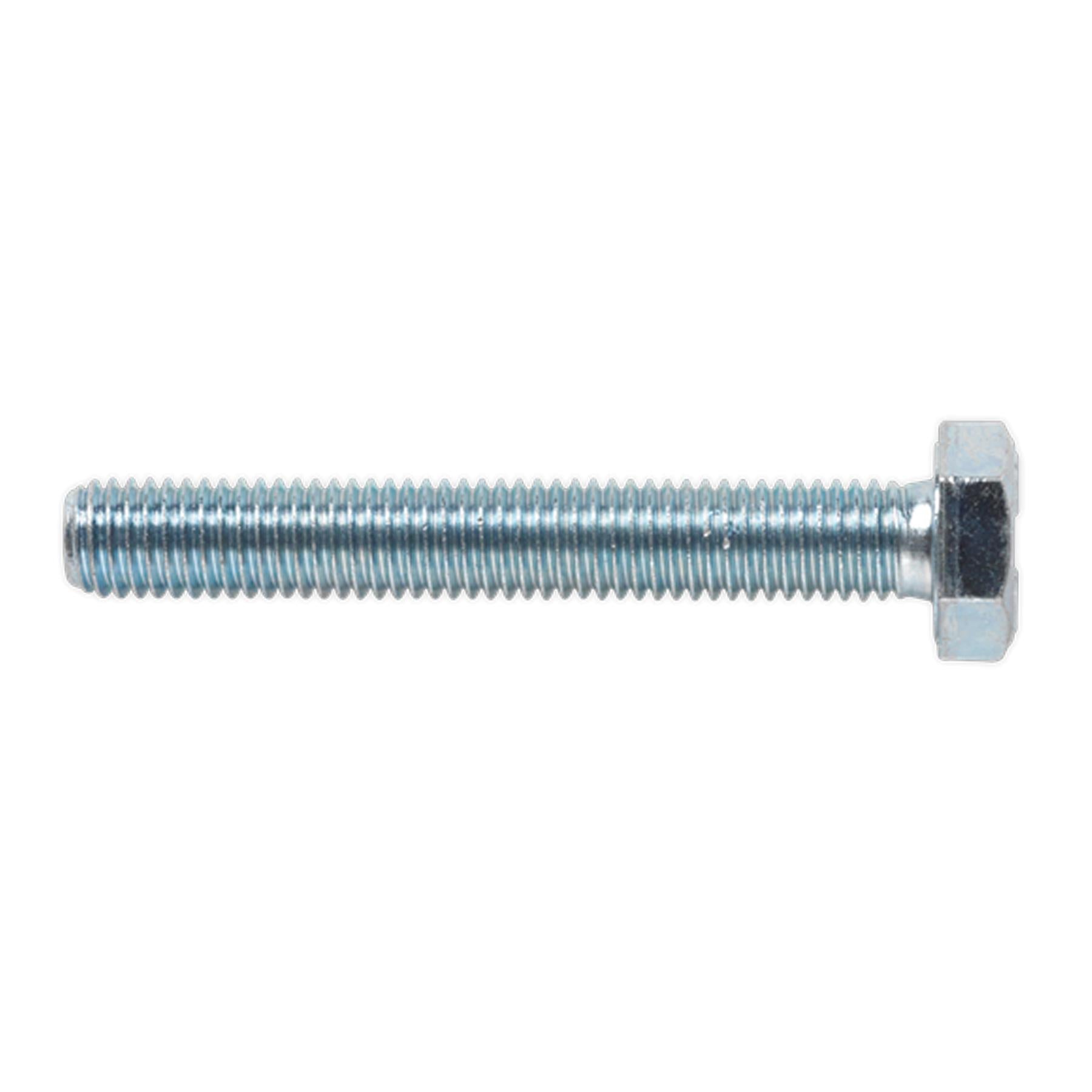 Sealey HT Setscrew M10 x 70mm 8.8 Zinc Pack of 25