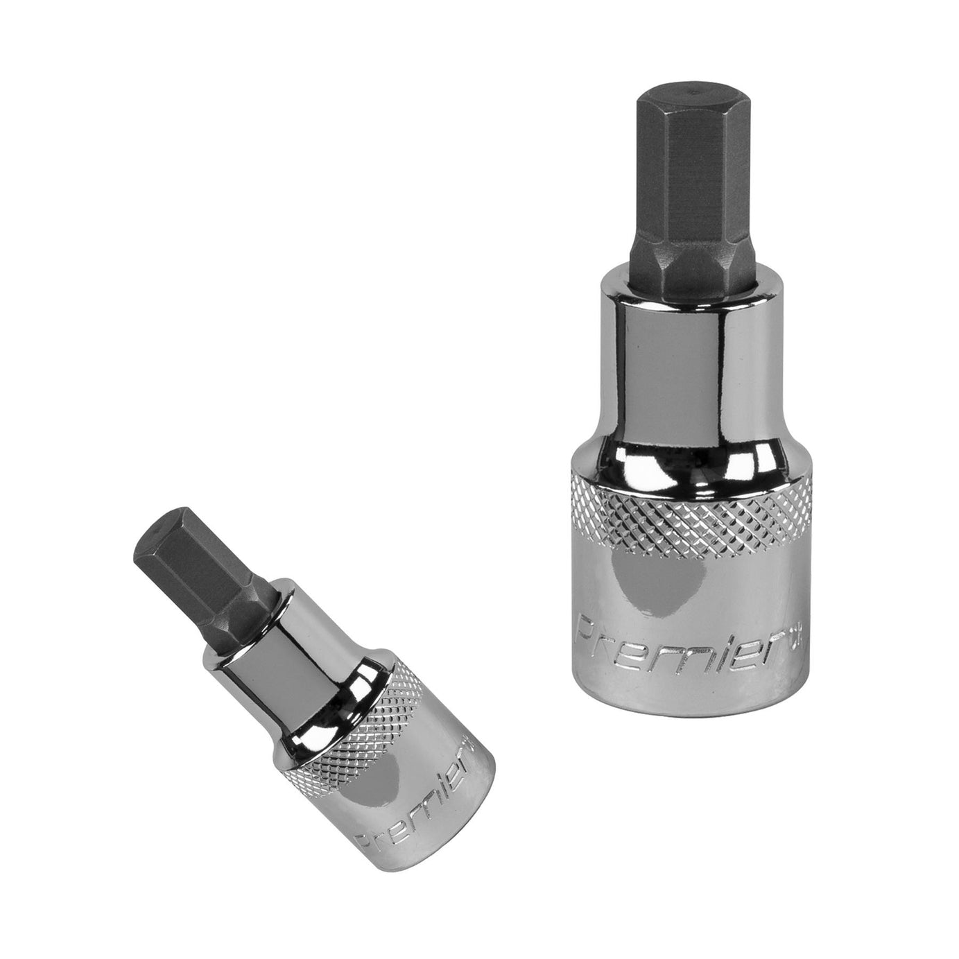 Sealey Hex Socket Bit 9mm 1/2"Sq Drive Chrome Vanadium Steel