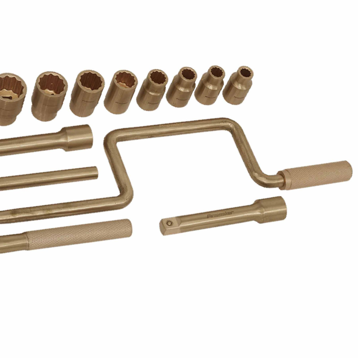 Sealey Socket Set 17pc 1/2"Sq Drive - Non-Sparking Storage Case