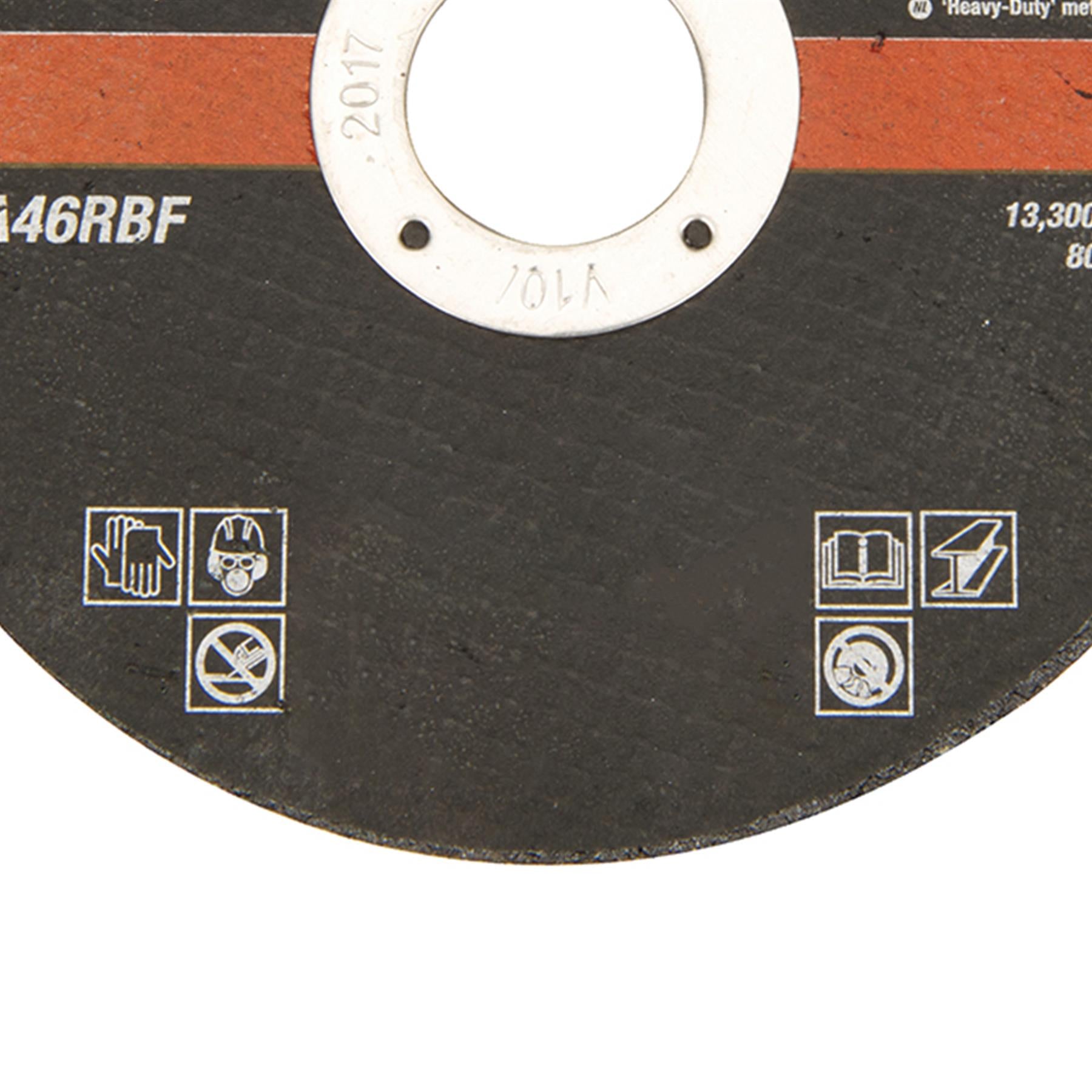 Heavy Duty Metal Slitting Cutting Disc Flat 115 X 1.2 X 22.23mm