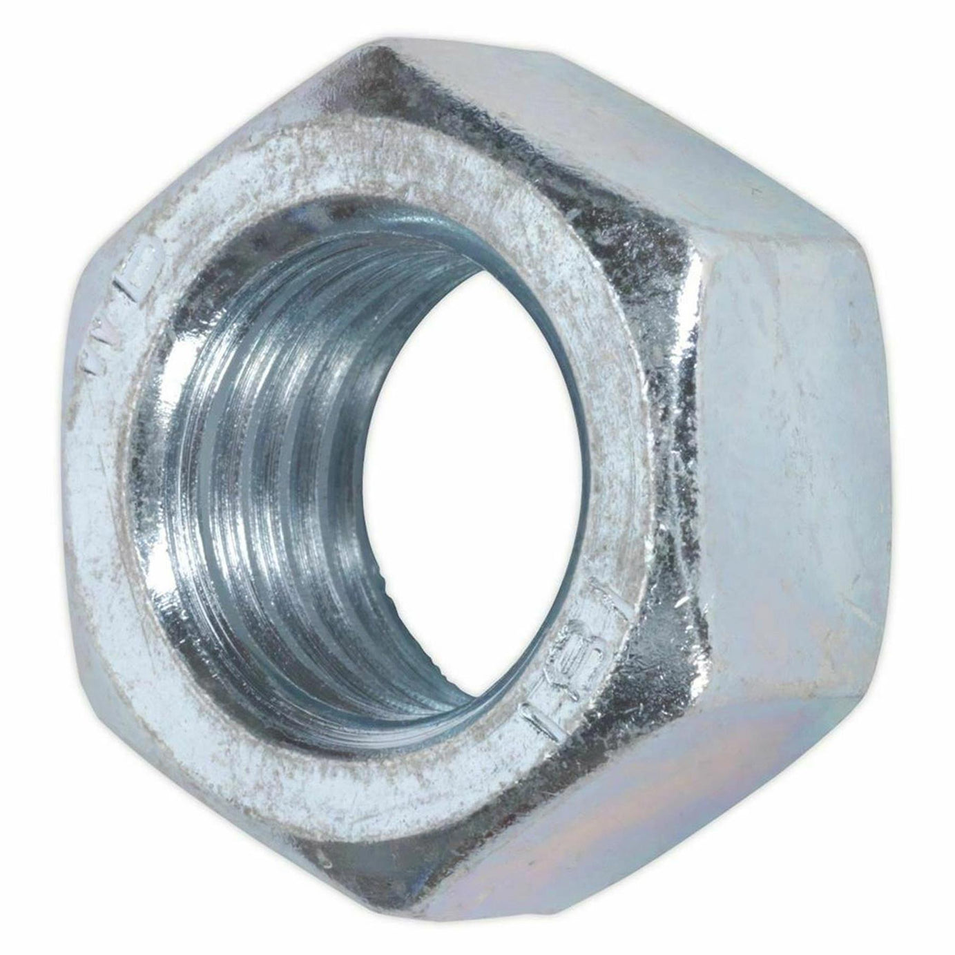 Sealey Steel Nut DIN 934 - M24 Zinc Pack of 5