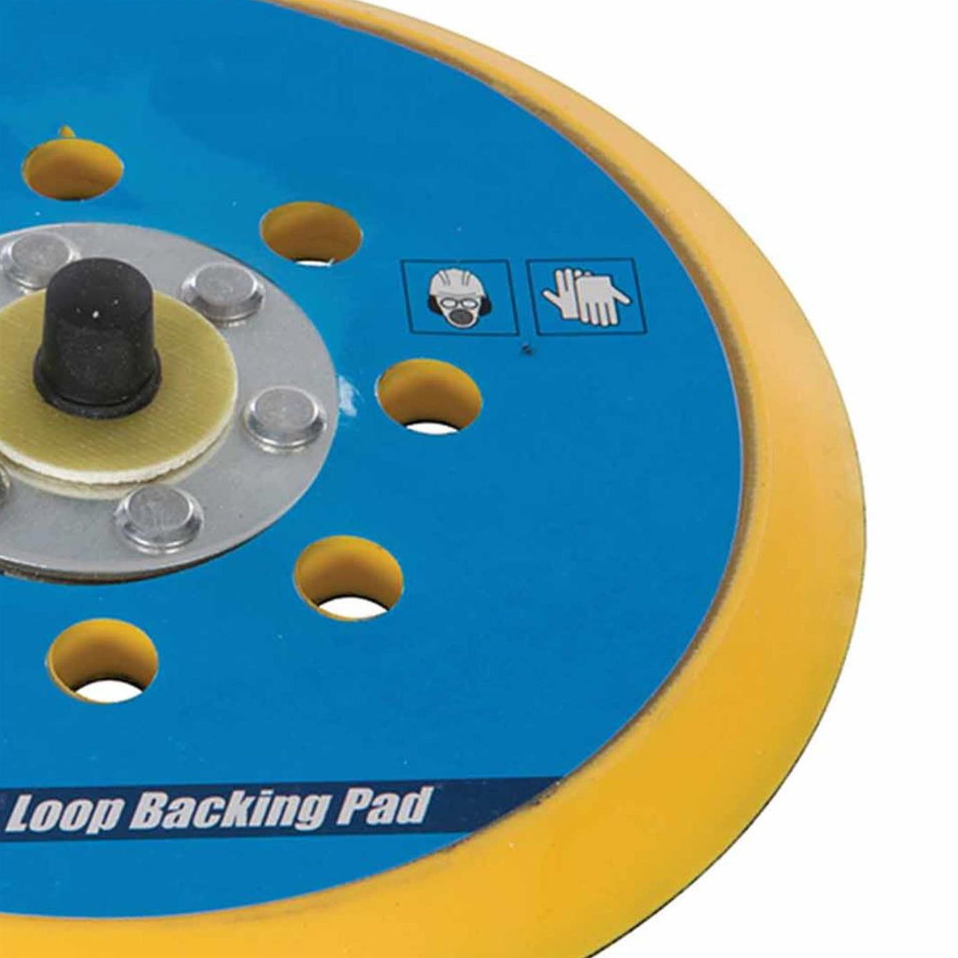 Hook & Loop Backing Pad 150mm / 5/16" Unf Polishing With Semi-Flexible Edge