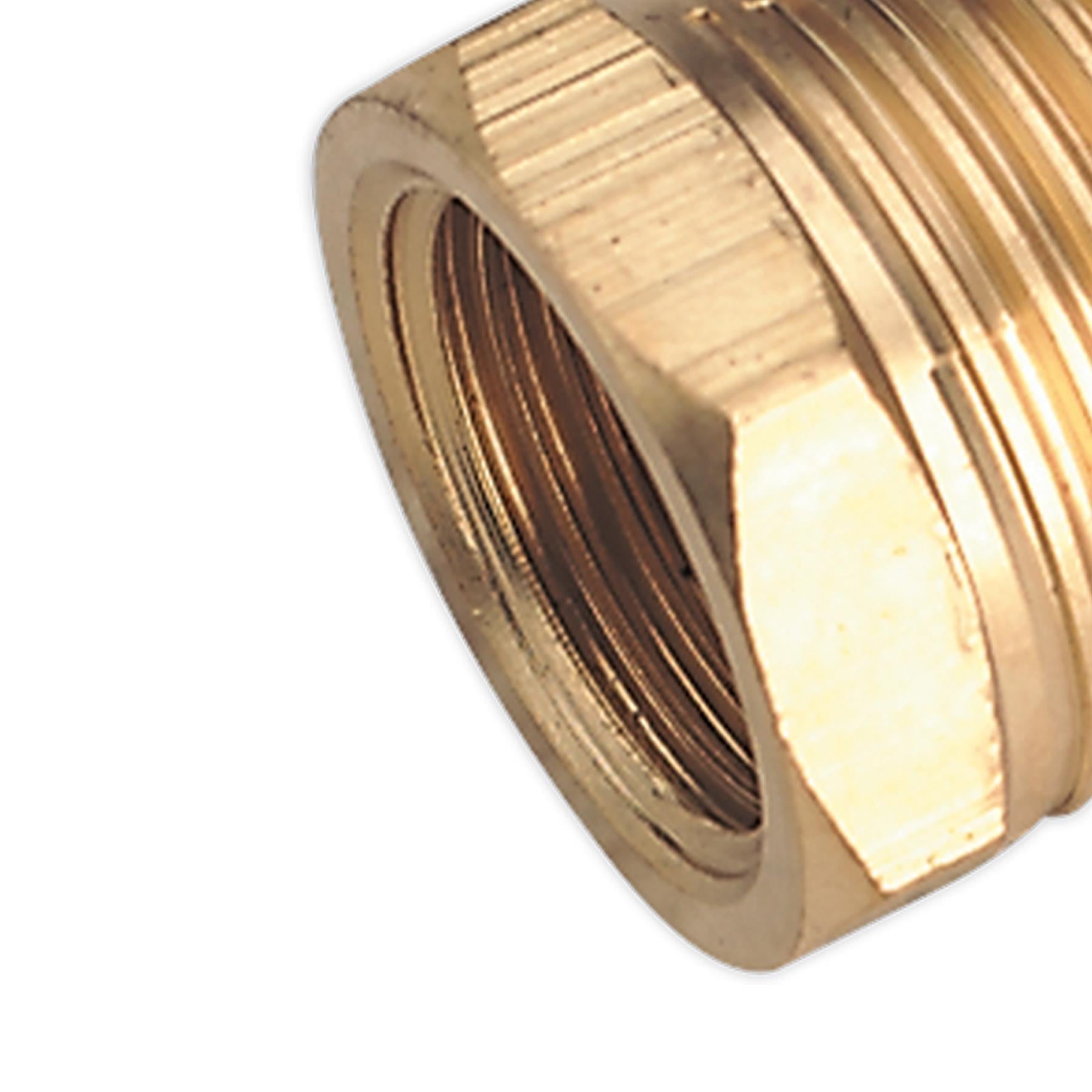 Sealey Adaptor 1/2"BSPT Male to 3/8"BSP Female