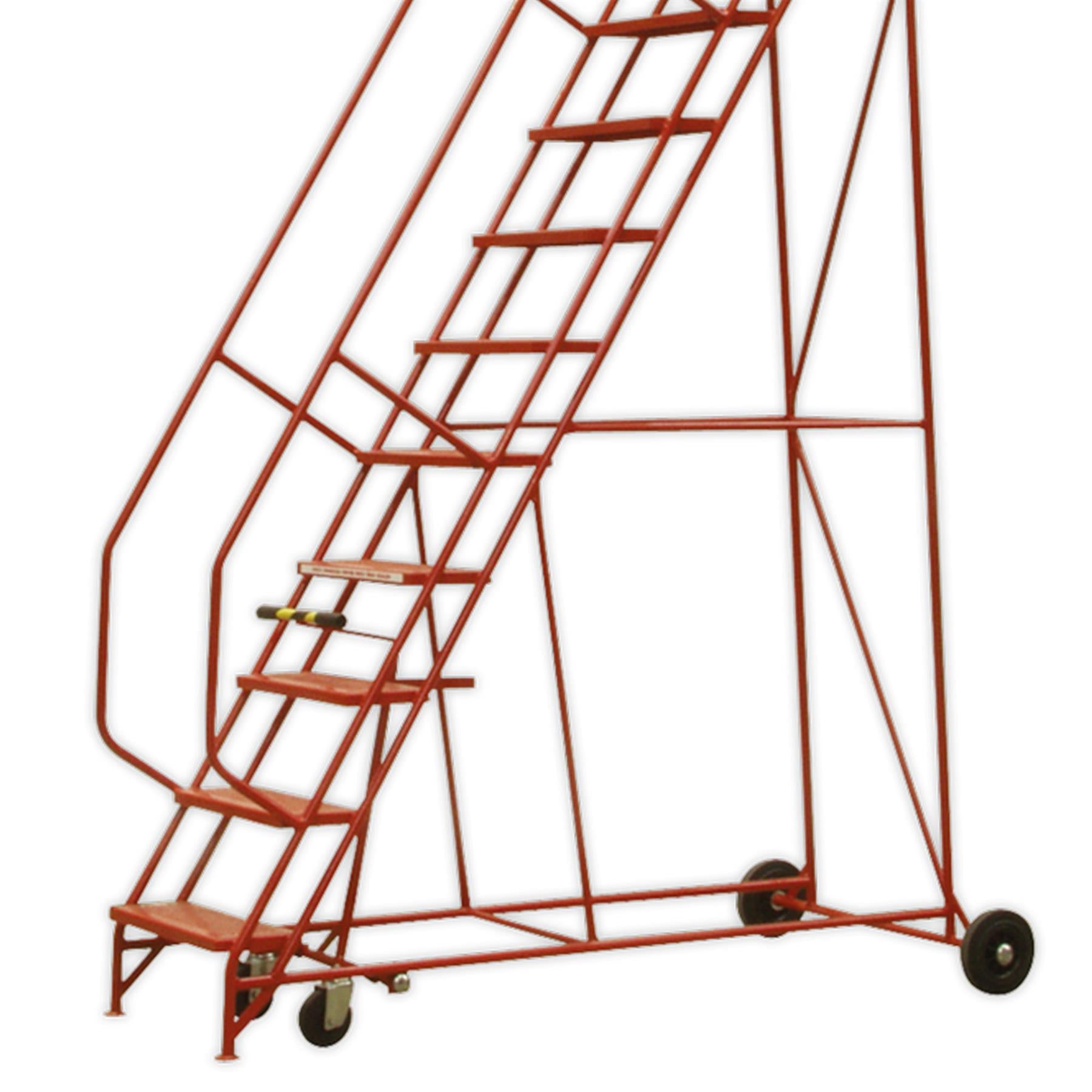 Sealey Mobile Safety Steps 10-Tread Garage Workshop DIY