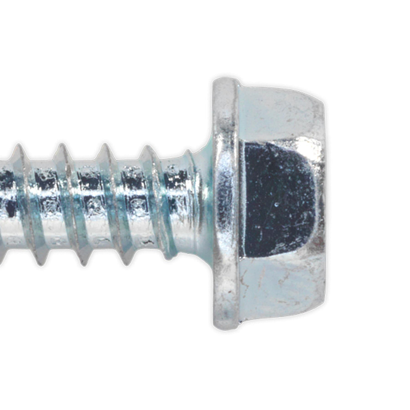 Sealey Self Drilling Screw 4.2 x 19mm Hex Head Zinc Pack of 100