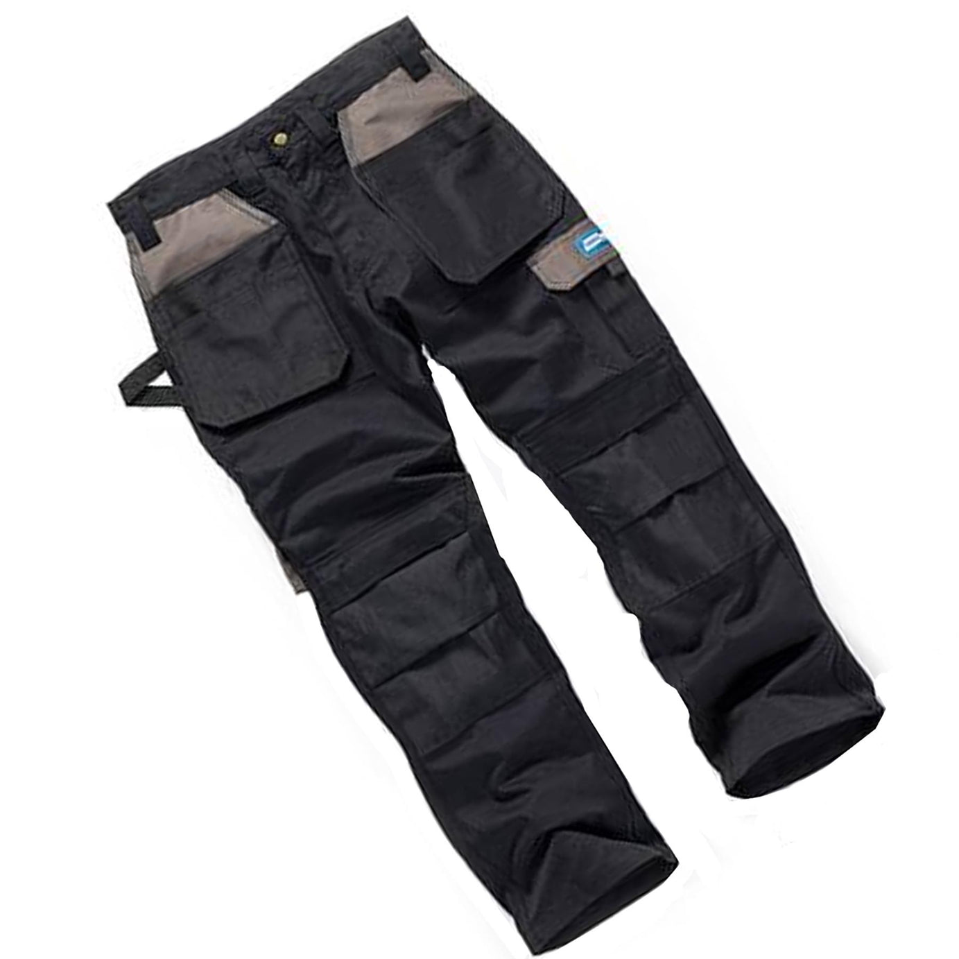 Tough Grit Holster Work Trouser Trade Flex Holster Trouser Black 34R