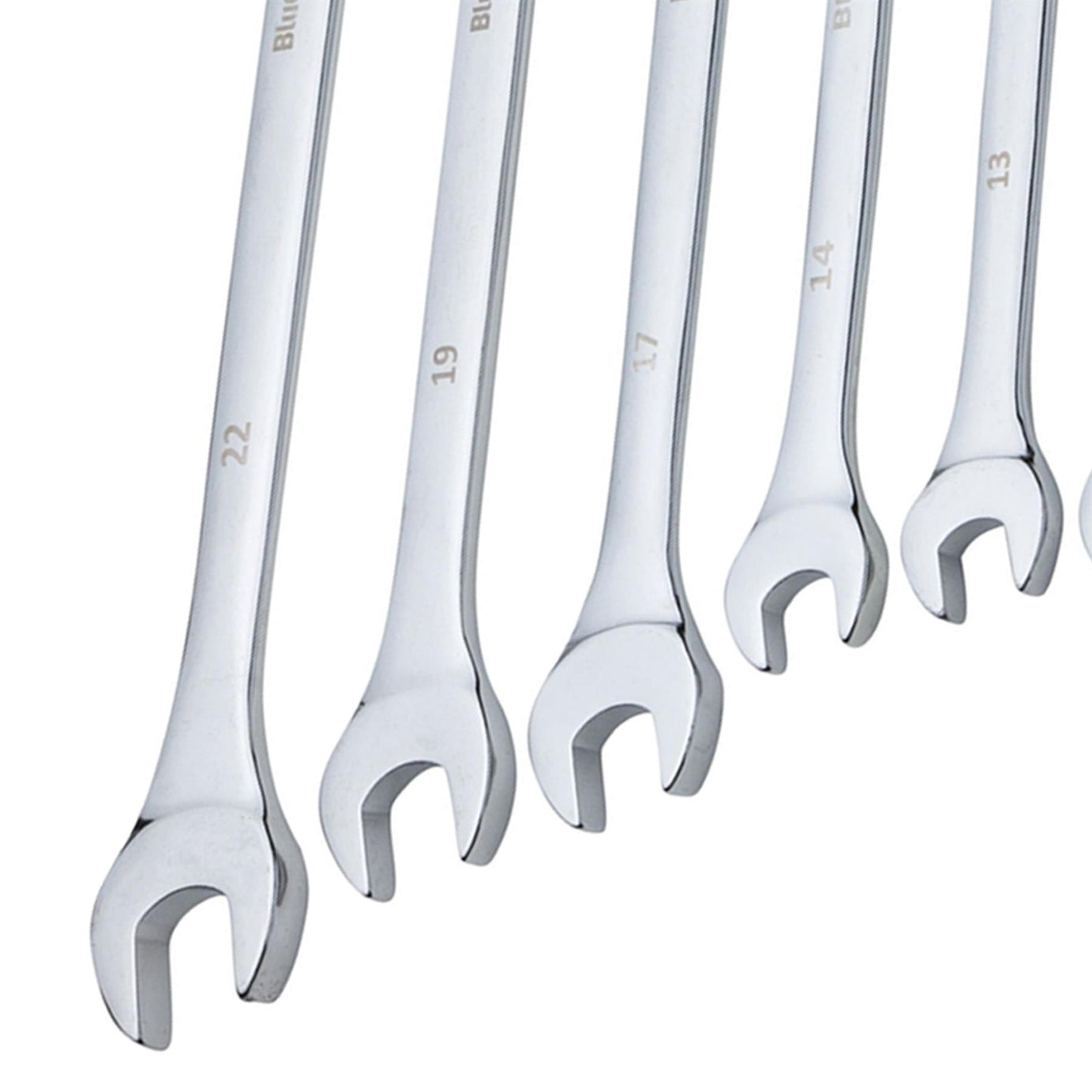 BlueSpot 12 Piece 6-22mm Extra Long Combination Spanner Set Metric Chrome Vanadium