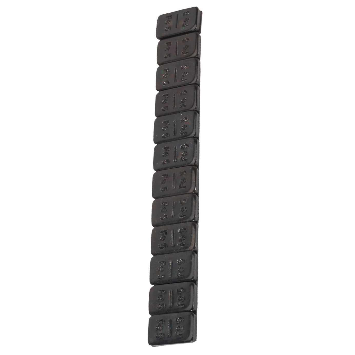 Wheel Weight 5g Adhesive Zinc Plated Steel Black Pk of 50x12 Sealey