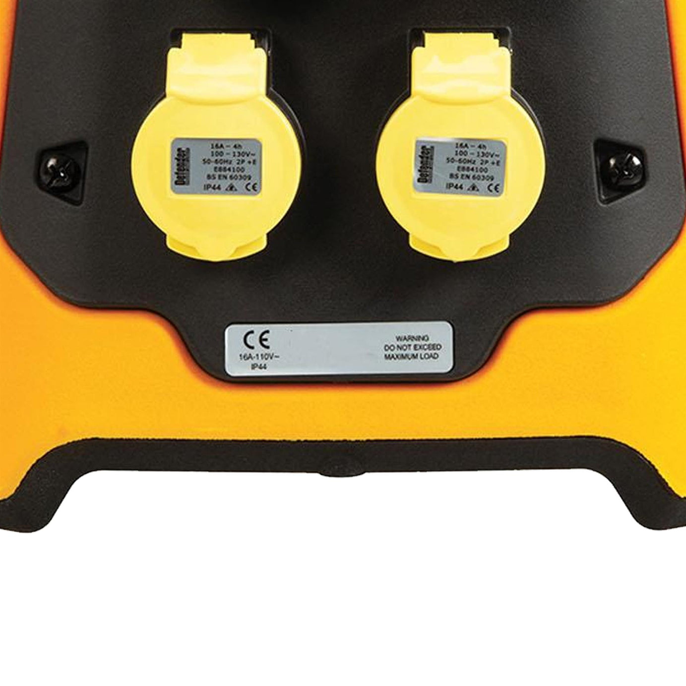 ABS Plastic V3 Base Unit 4 x 110V 16A Outlets Compatible Power Tools 3m Rubber Cable