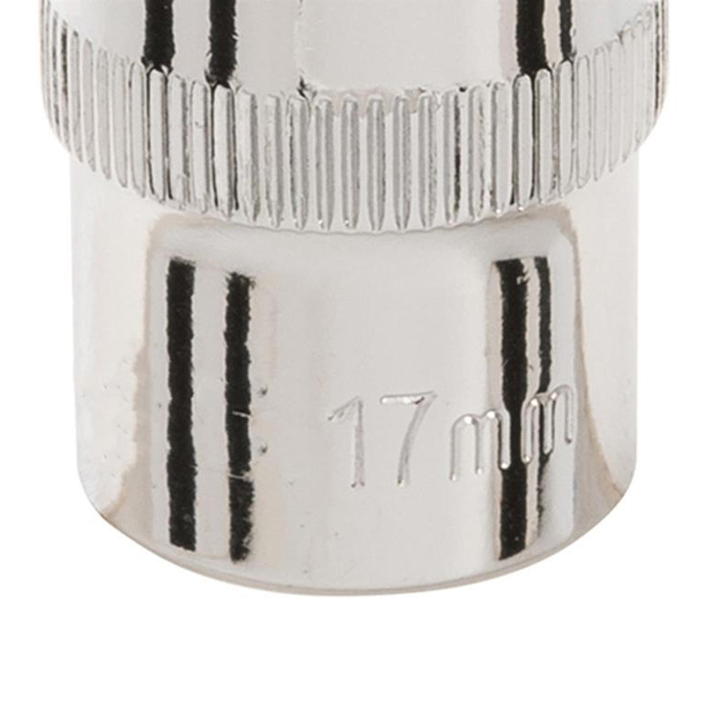 Socket 1/2" Drive Metric Hex Square 17mm Individual Hex Polished Crv Quality