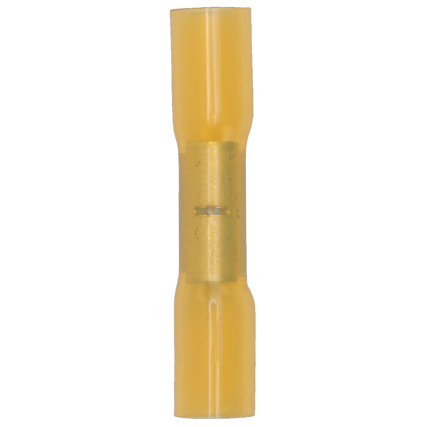 Heat Shrink Butt Connector Terminal 6.8mm Yellow Pack of 50 Sealey