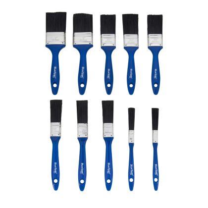 Blue Spot 10 PCE Synthetic Workshop Brush Set (2 PCE 1/2", 3 PCE 1", 3 PCE 1 1/2", 2 PCE  2")