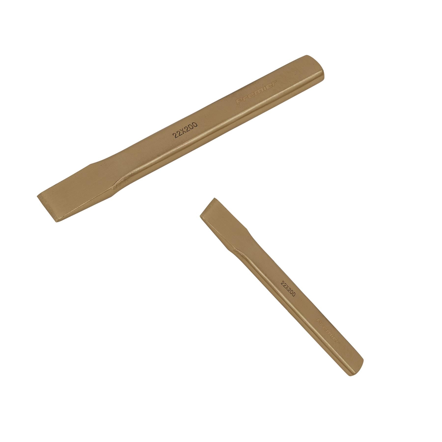 Sealey Chisel 22 x 200mm - Non-Sparking Beryllium Copper