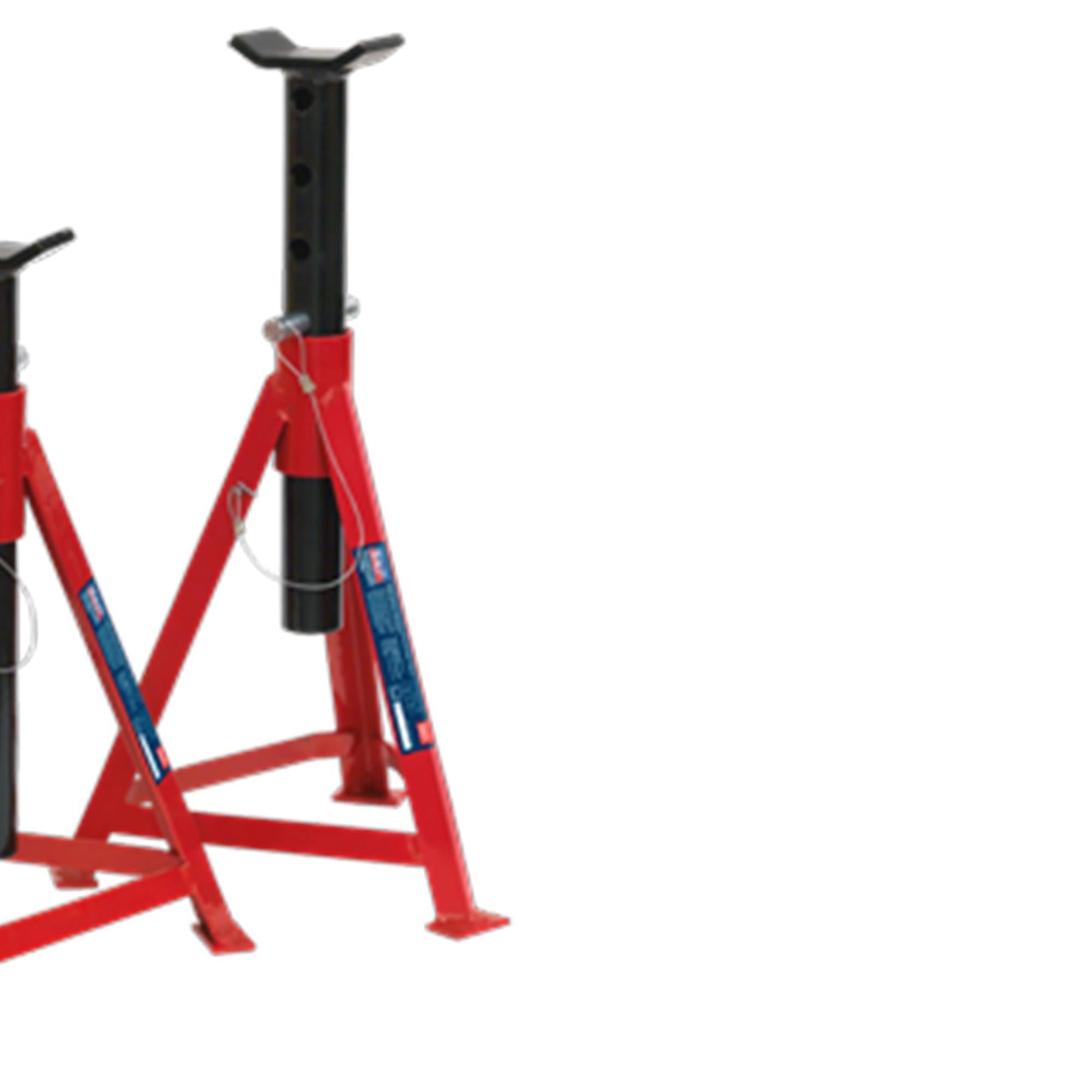 Sealey Axle Stands (Pair) 2.5tonne Capacity per Stand Medium Height