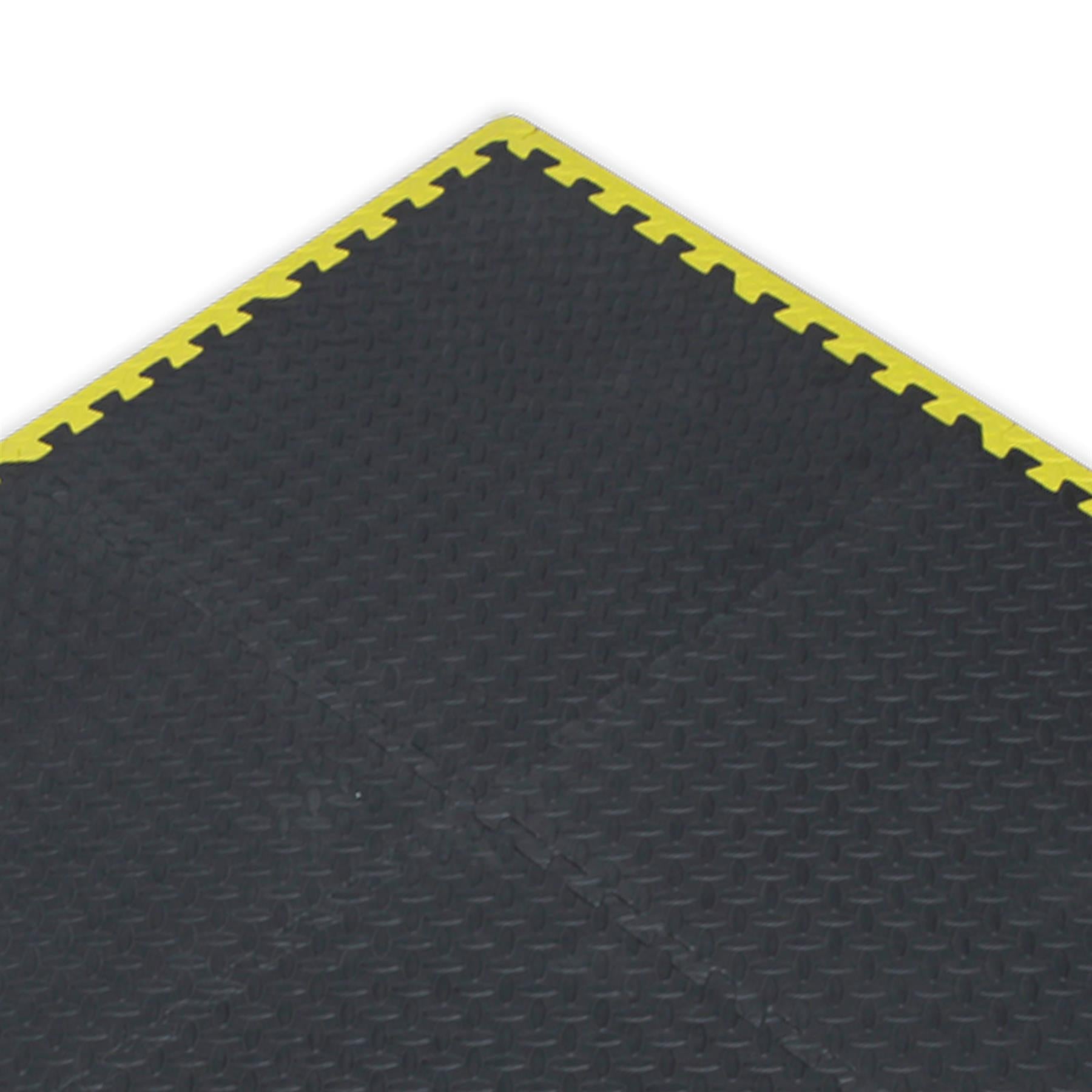 Sealey Interlocking Workshop Mat Set 1240x1825mm with Hi-Vis Edges