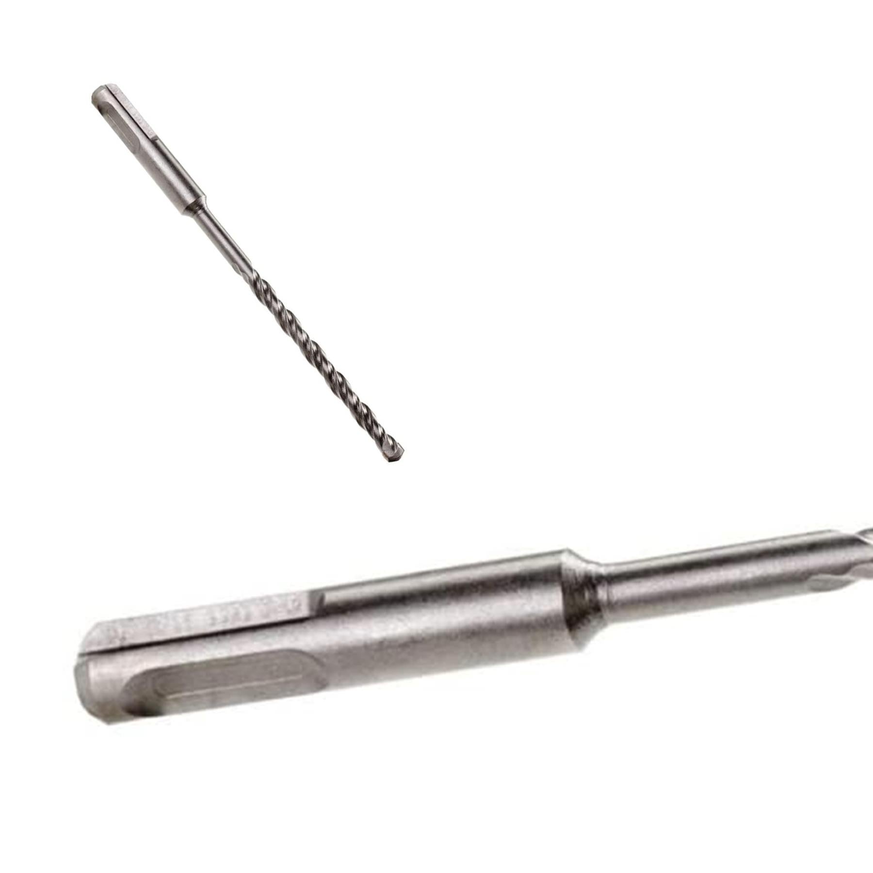 5 x SDS+ PLUS MASONRY DRILL BIT 4 x 160mm, TUNGSTEN CARBIDE TIP, FOR STONE CONCRETE BRICK