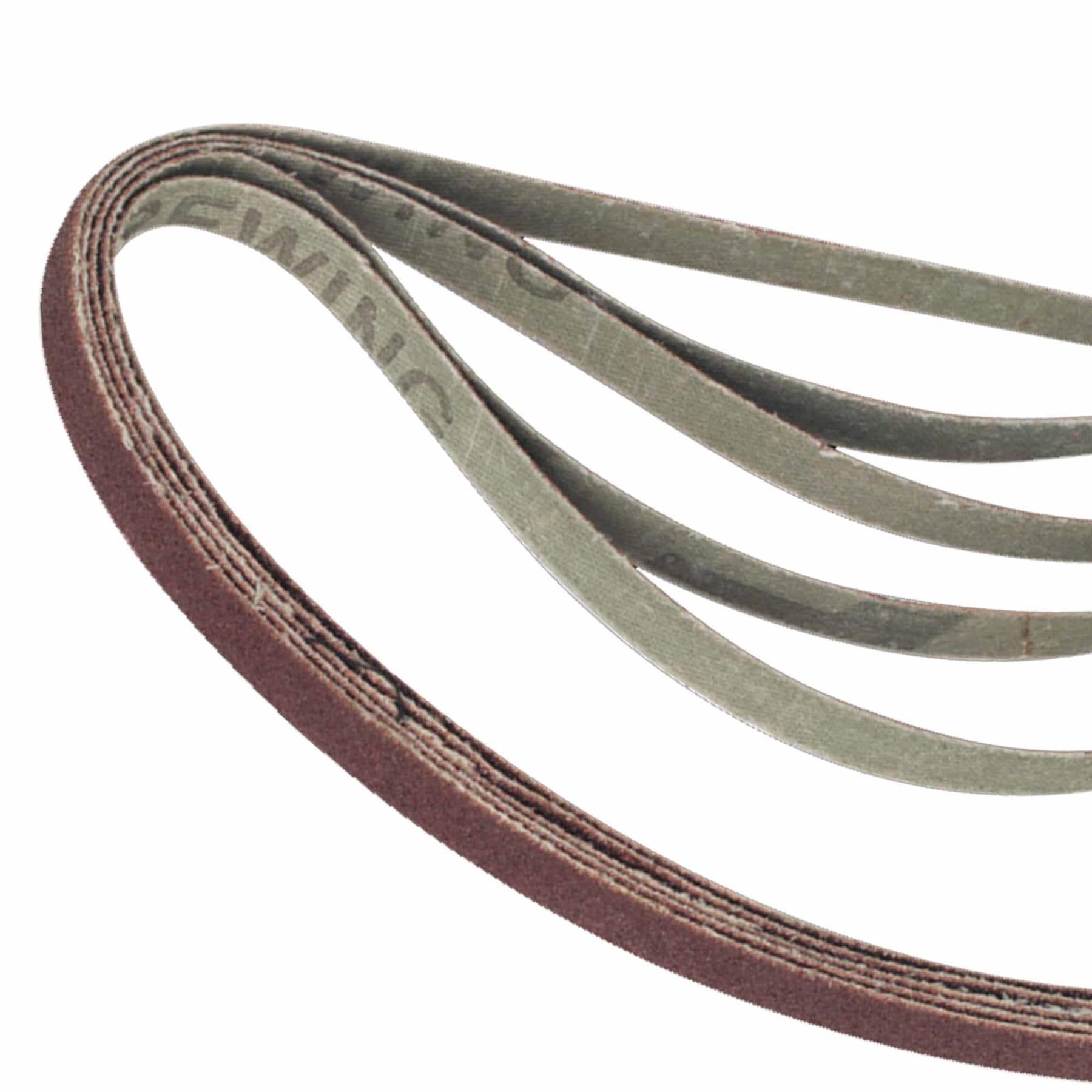 Sealey -SBS35/B80GN Sanding Belt 8 x 456mm 80Grit Pack of 5
