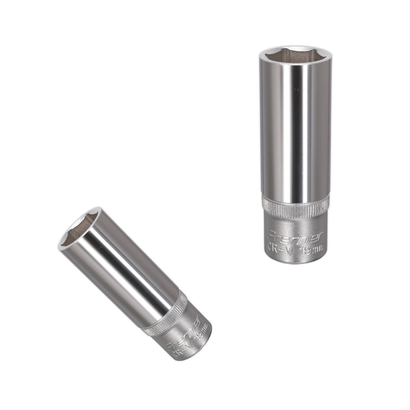 Sealey WallDrive® Socket 19mm Deep 1/2"Sq Drive